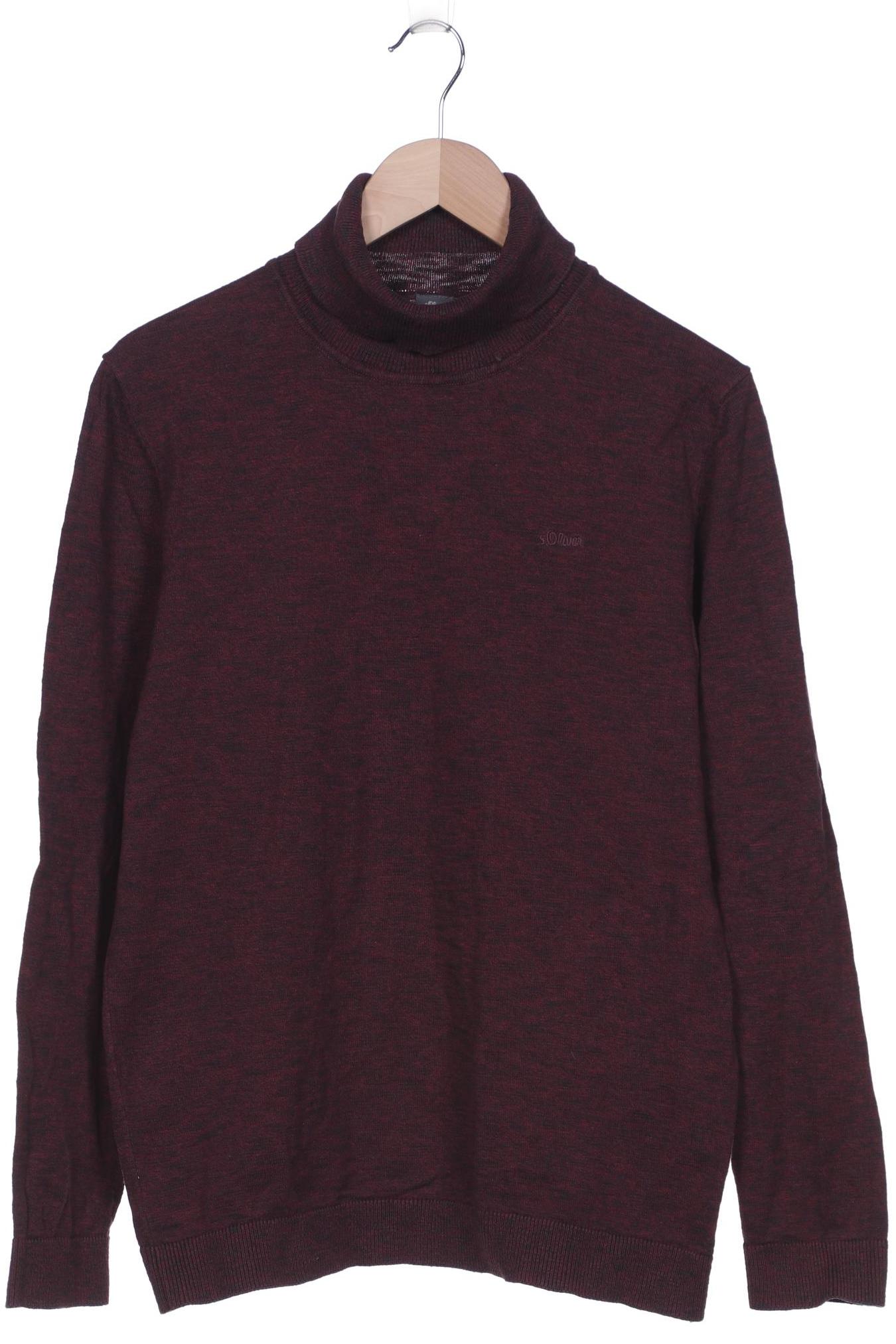 

s.Oliver Herren Pullover, bordeaux, Gr. 52