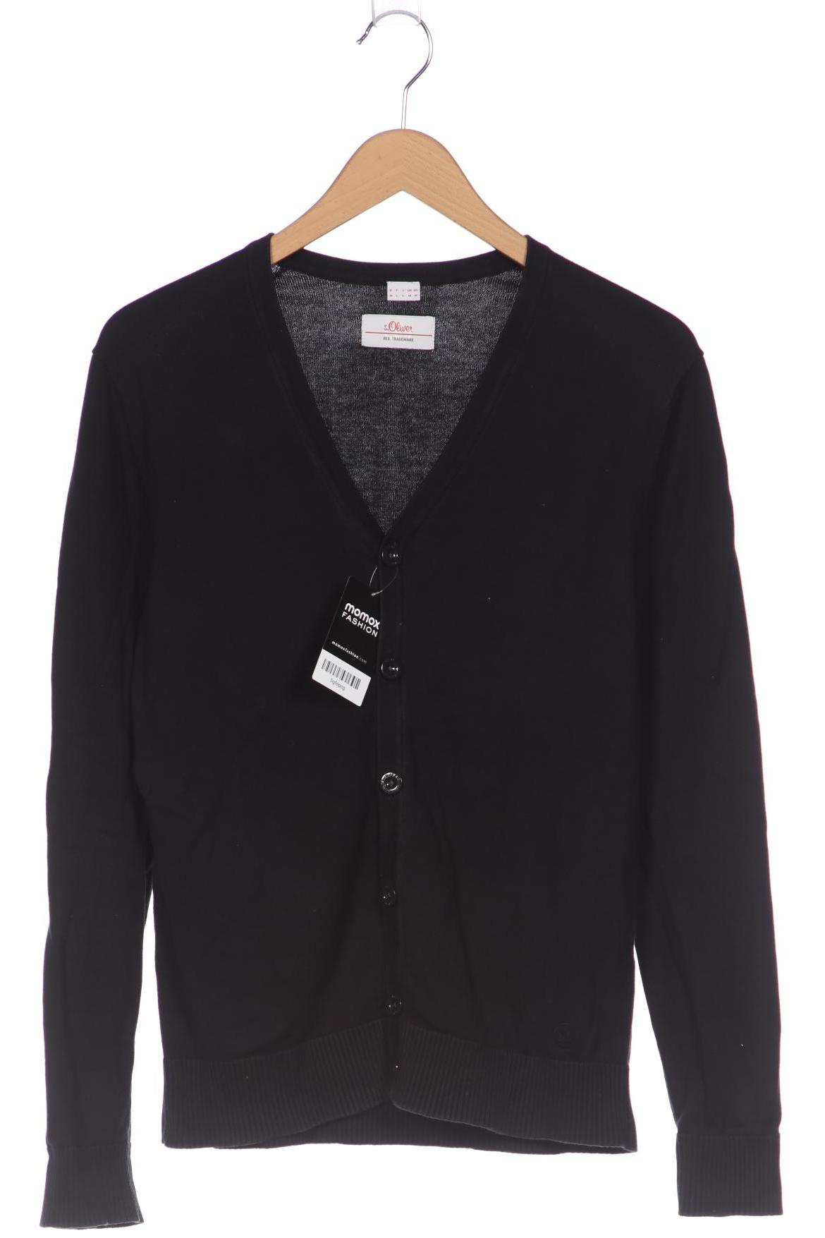 

s.Oliver Herren Strickjacke, schwarz