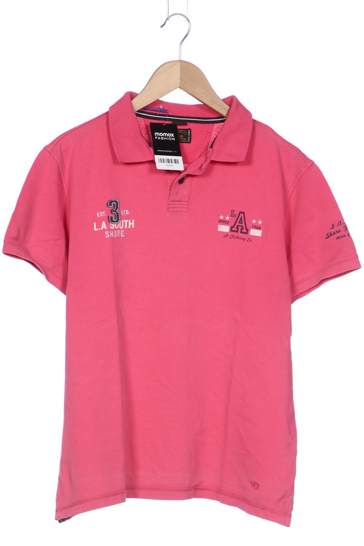 

s.Oliver Herren Poloshirt, pink, Gr. 52