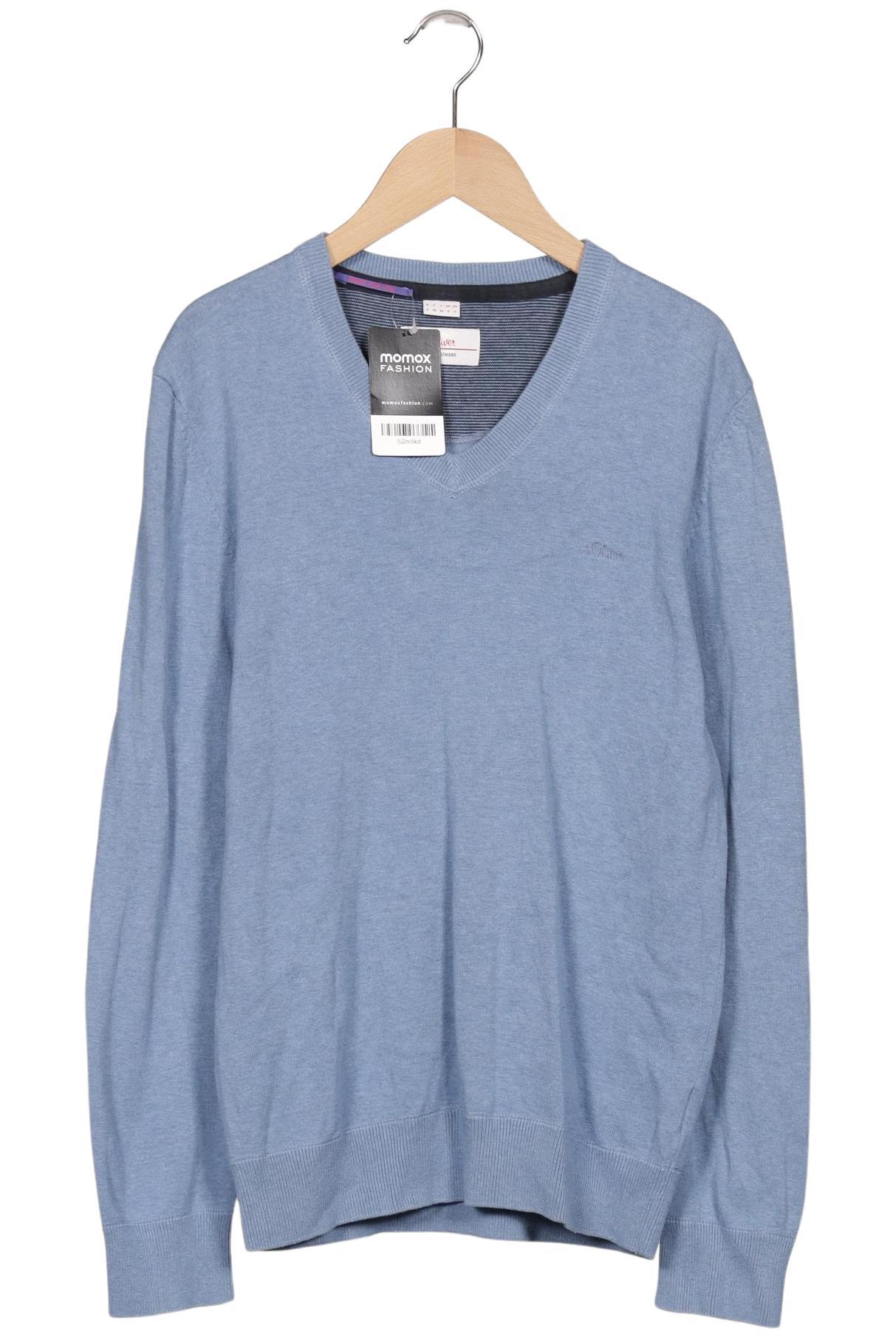 Thumbnail - s.Oliver Herren Pullover, hellblau, Gr. 46