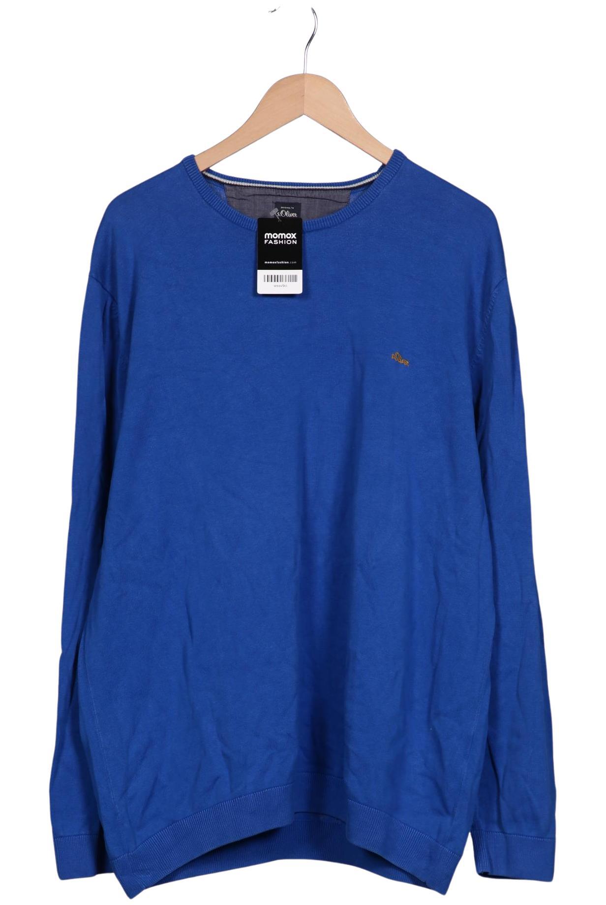 

s.Oliver Herren Pullover, blau, Gr. 58