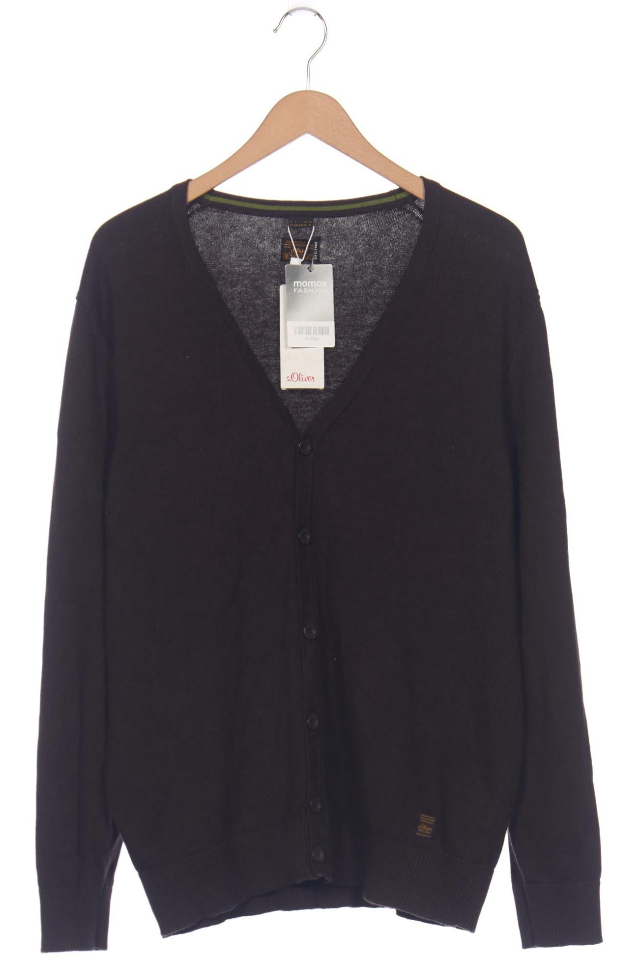 

s.Oliver Herren Strickjacke, braun, Gr. 54