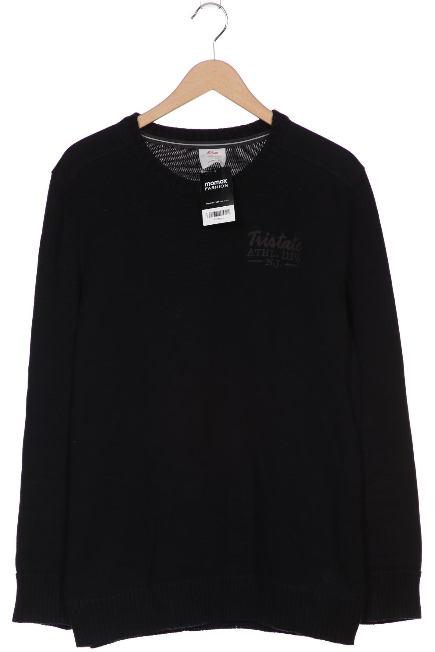 

s.Oliver Herren Pullover, schwarz