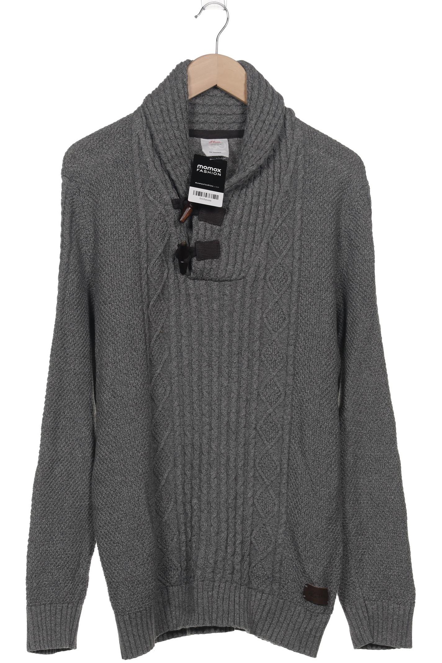 

s.Oliver Herren Pullover, grau, Gr. 54