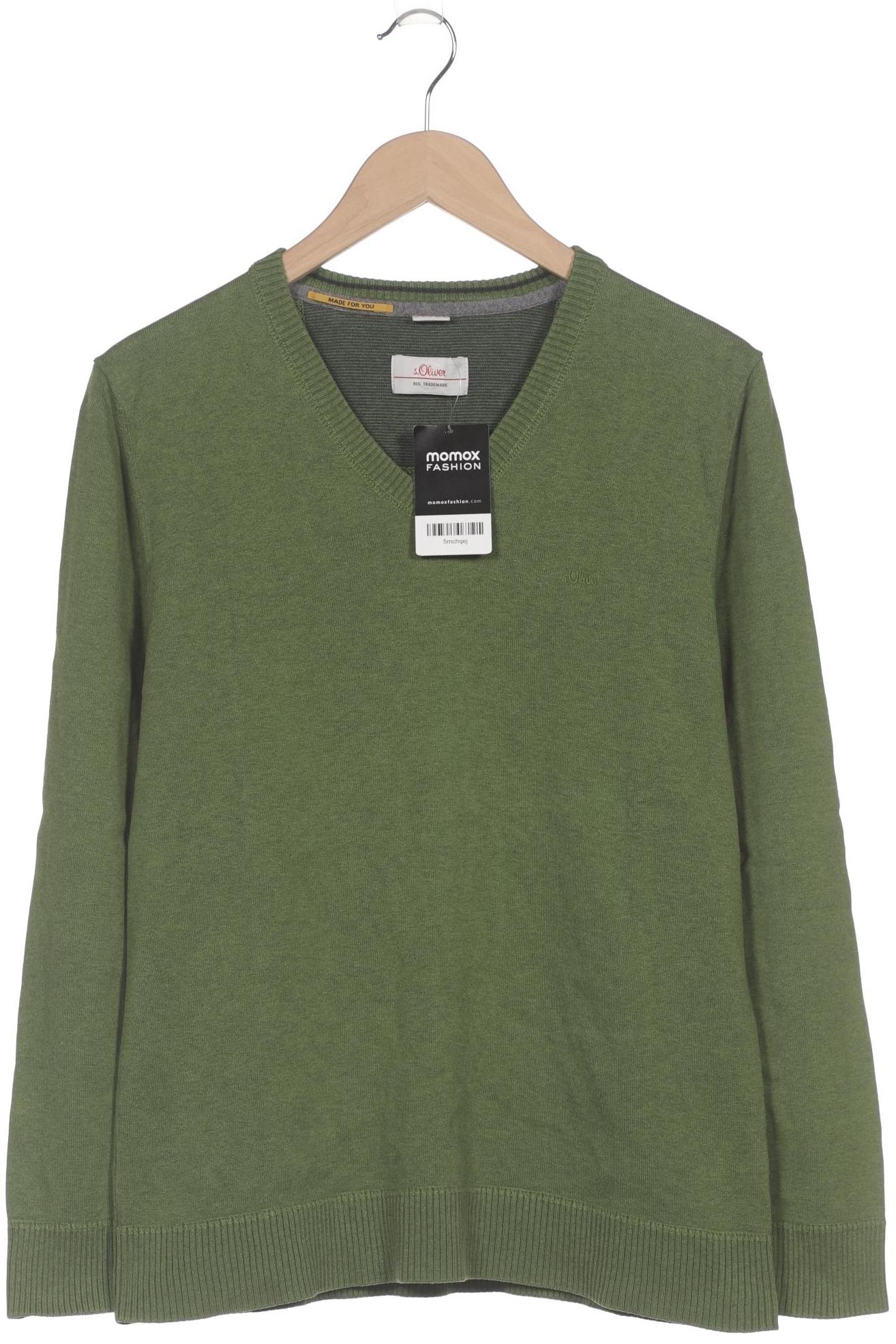 

s.Oliver Herren Pullover, grün, Gr. 48