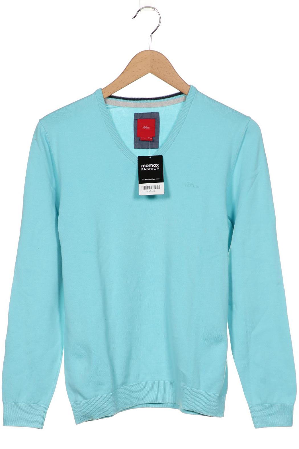 

s.Oliver Herren Pullover, blau, Gr. 46