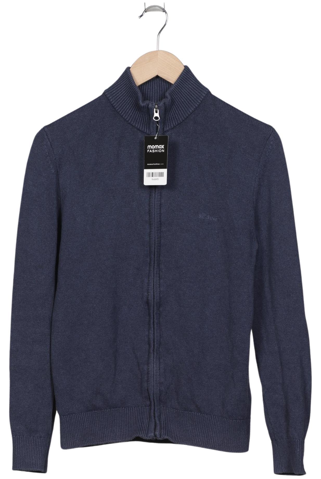 Thumbnail - s.Oliver Herren Strickjacke, marineblau, Gr. 46