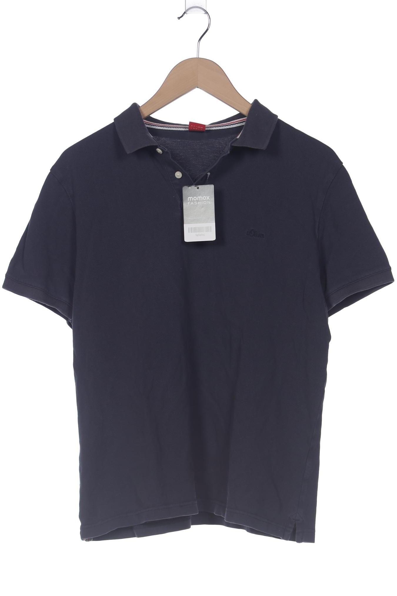 

s.Oliver Herren Poloshirt, marineblau, Gr. 52