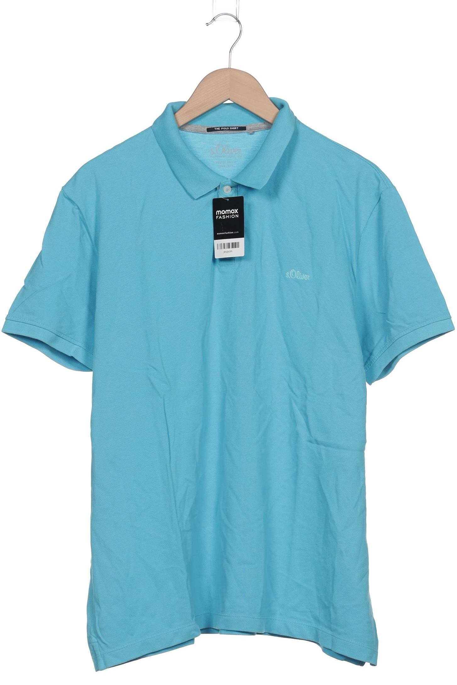 

s.Oliver Herren Poloshirt, blau, Gr. 56