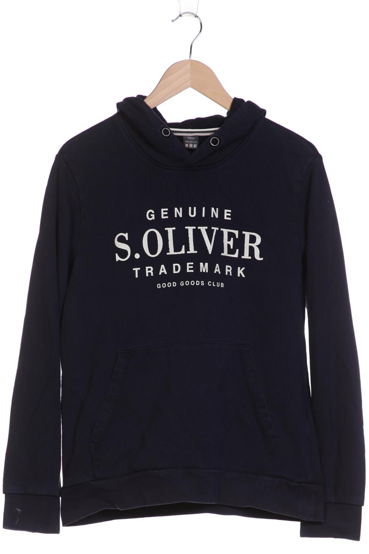 

s.Oliver Herren Kapuzenpullover, marineblau, Gr. 48