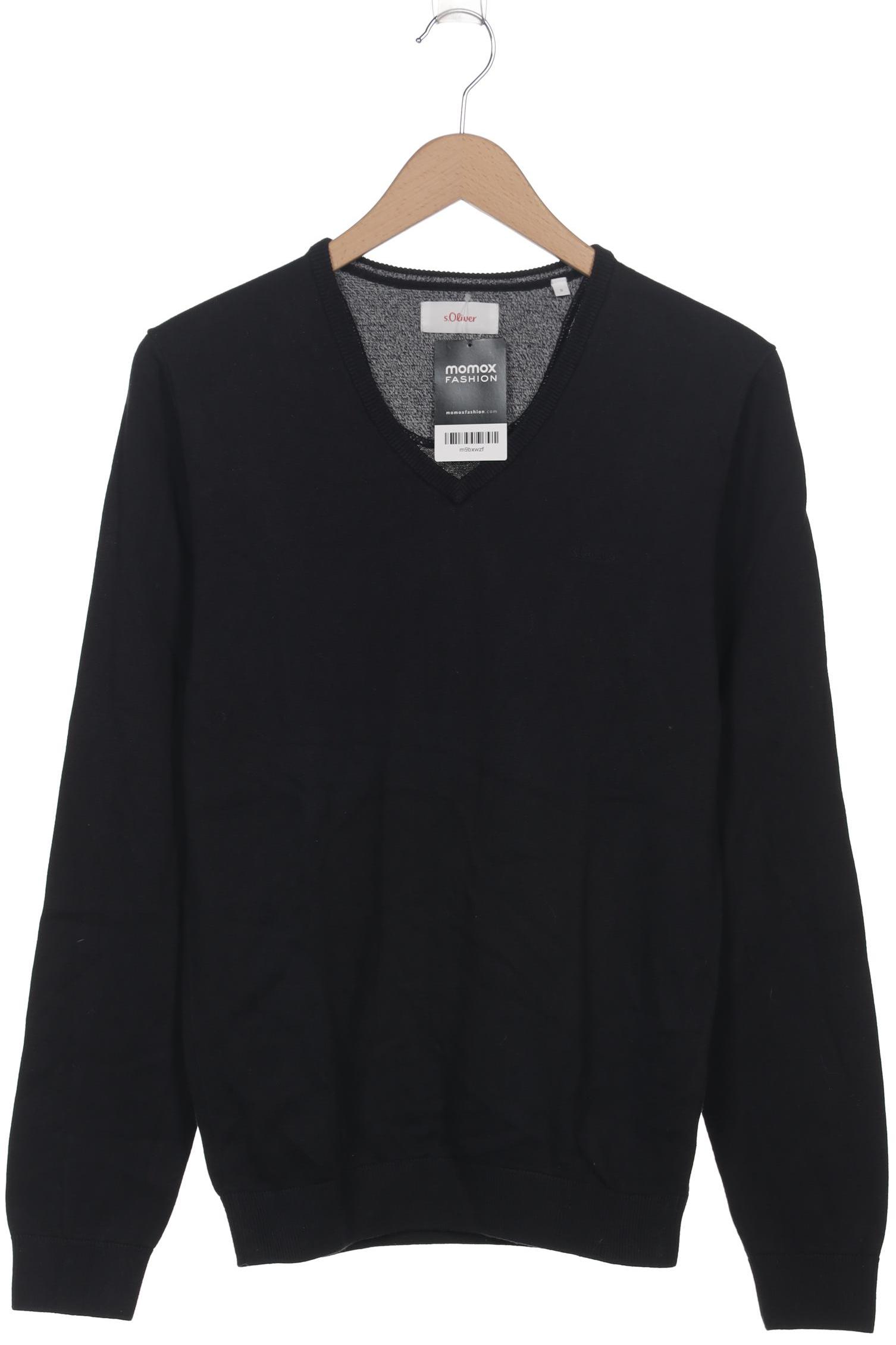 

s.Oliver Herren Pullover, schwarz, Gr. 46