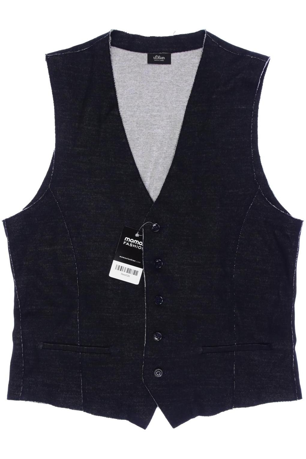 

s.Oliver Herren Weste, schwarz, Gr. 98