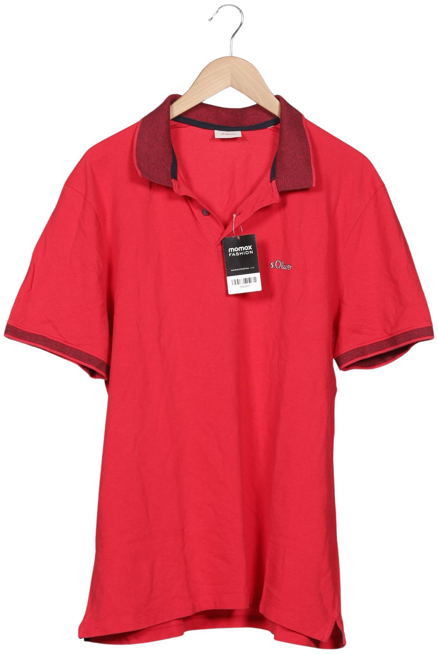 

s.Oliver Herren Poloshirt, rot, Gr. 58