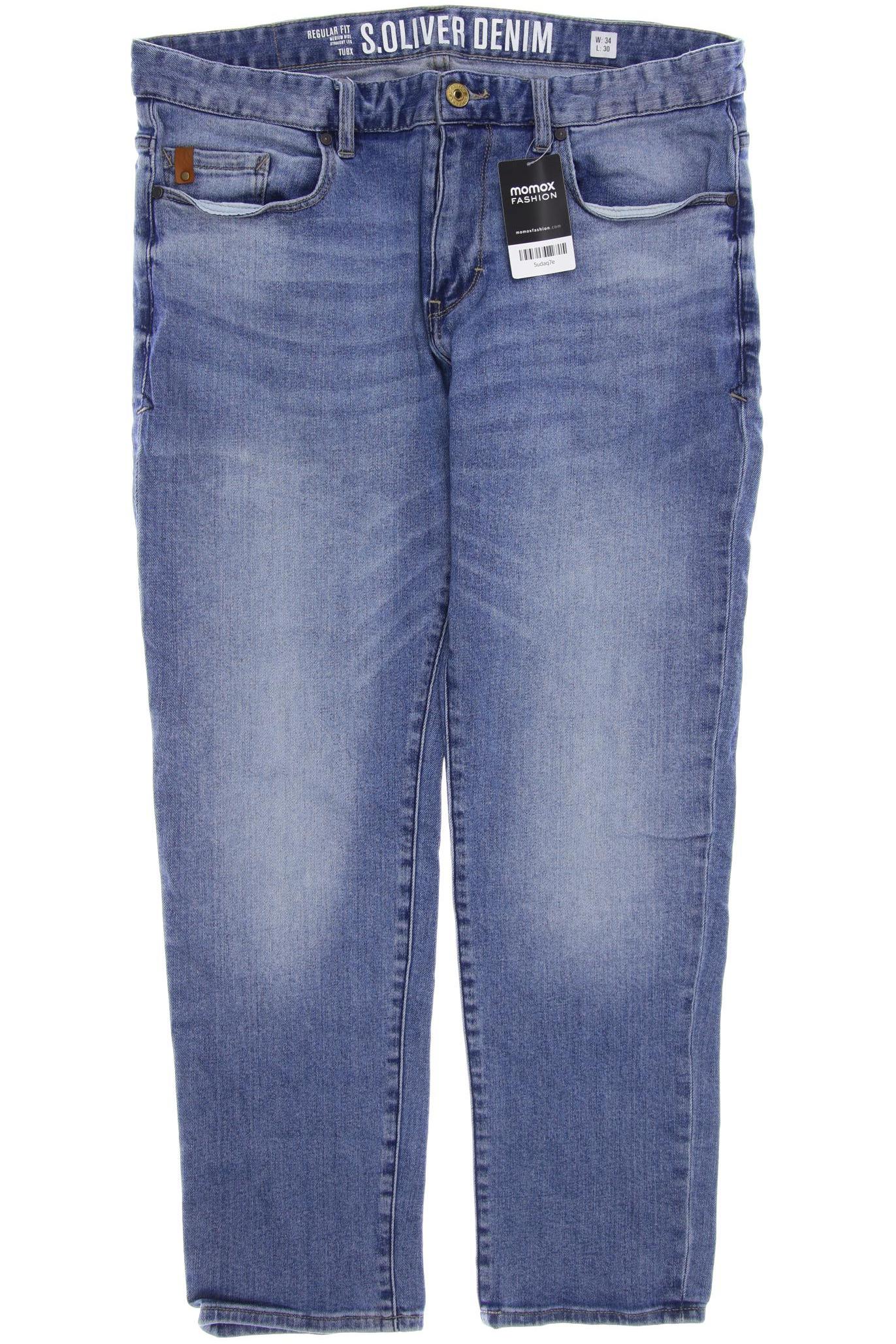 

s.Oliver Herren Jeans, blau, Gr. 34