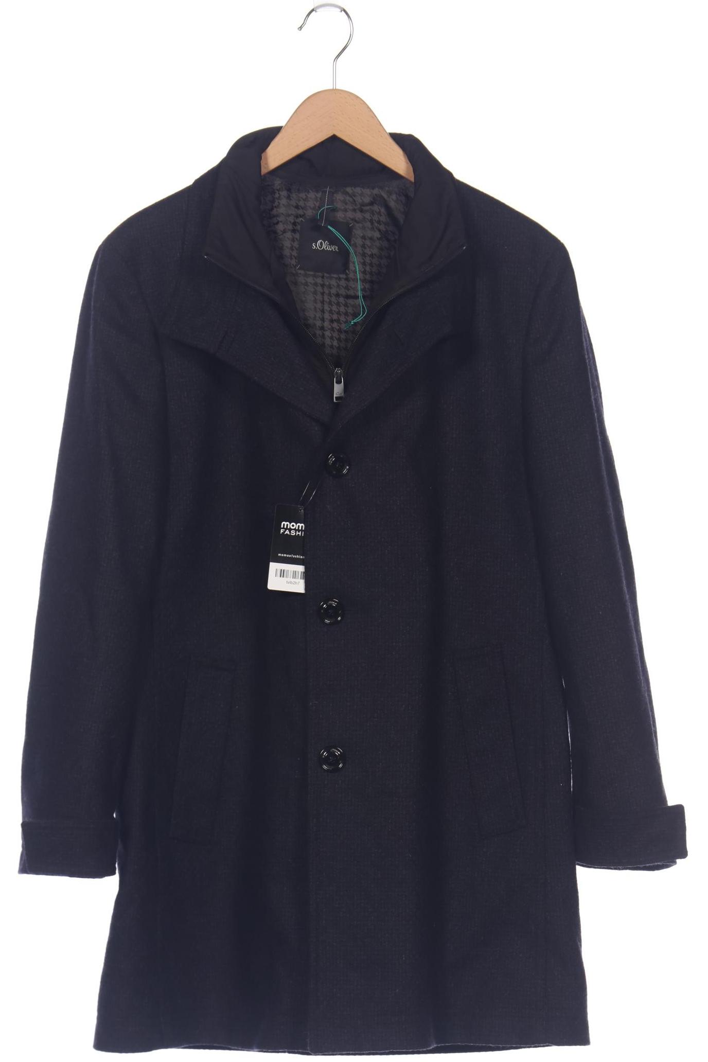 

s.Oliver Herren Mantel, marineblau, Gr. 50