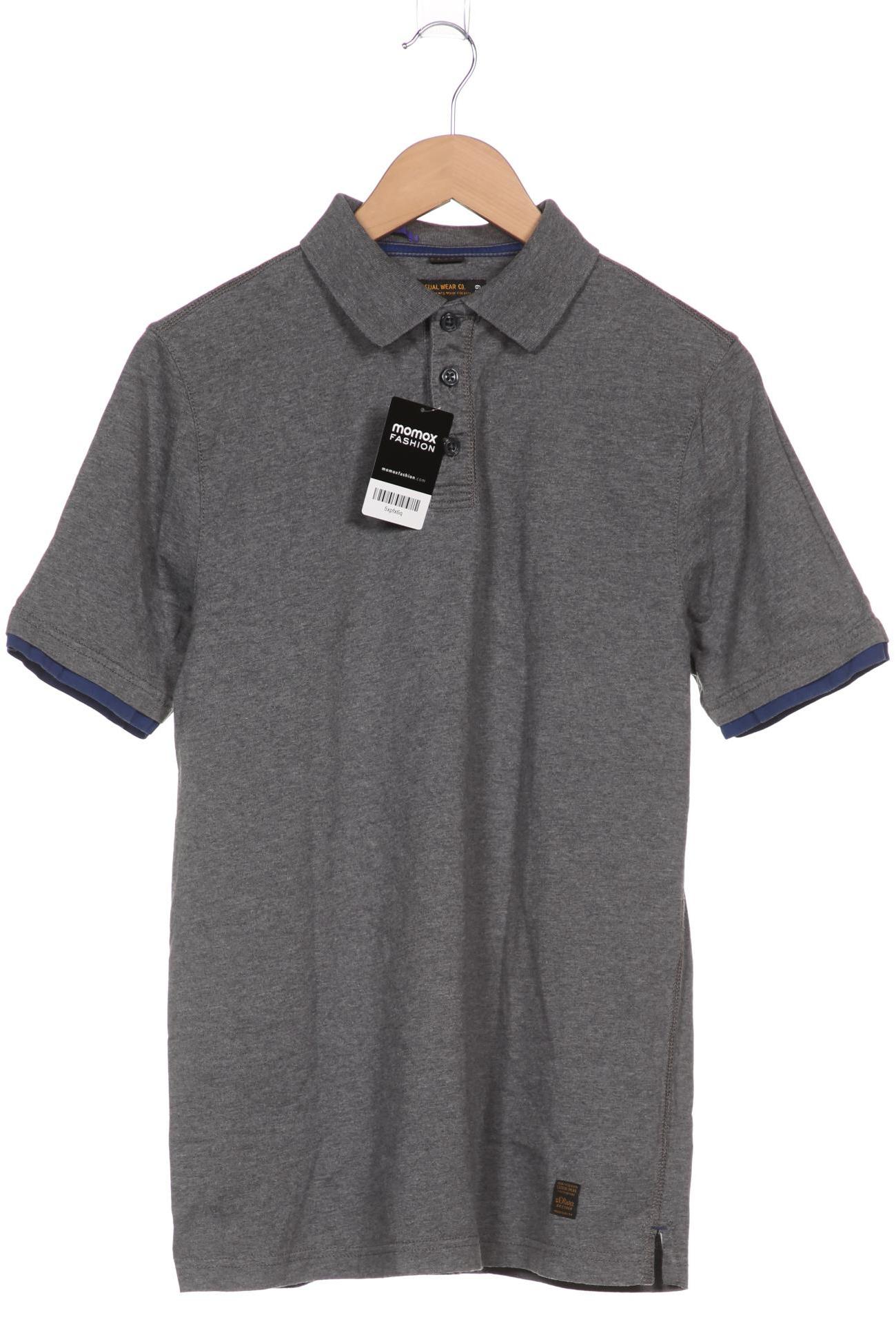 

s.Oliver Herren Poloshirt, grau, Gr. 52