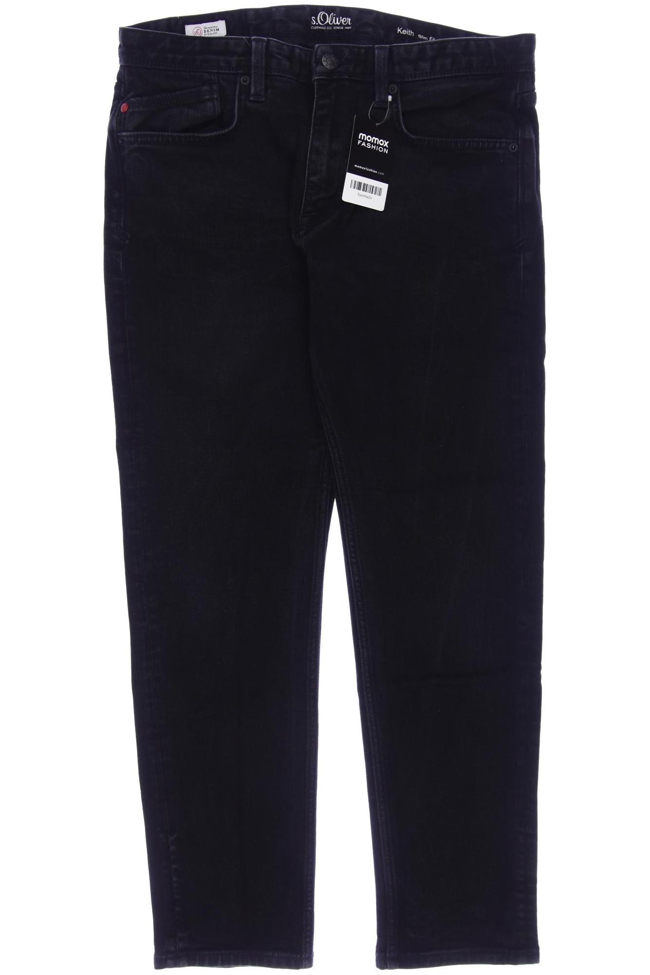 

s.Oliver Herren Jeans, schwarz, Gr. 34