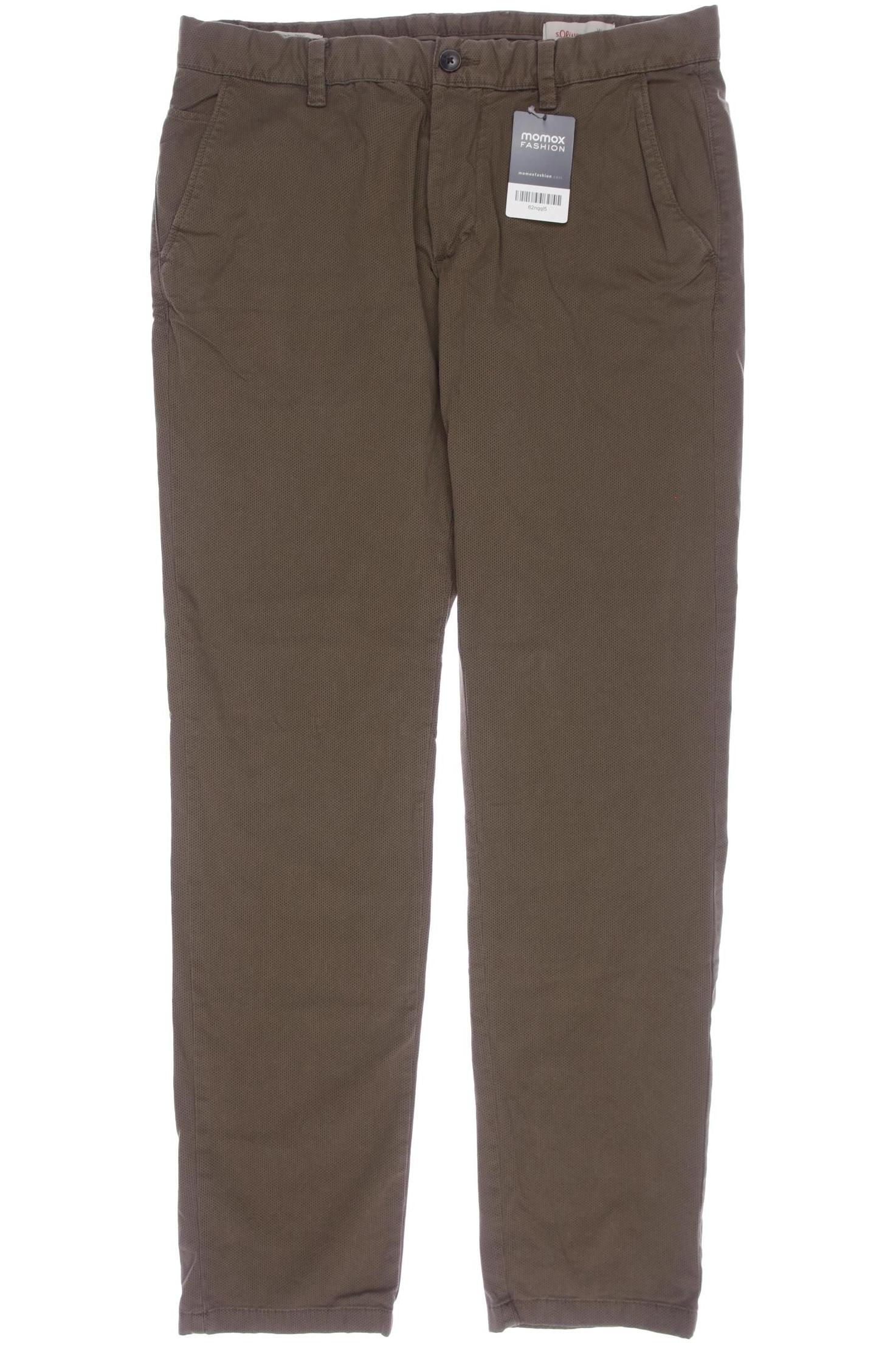 

s.Oliver Herren Stoffhose, braun, Gr. 33