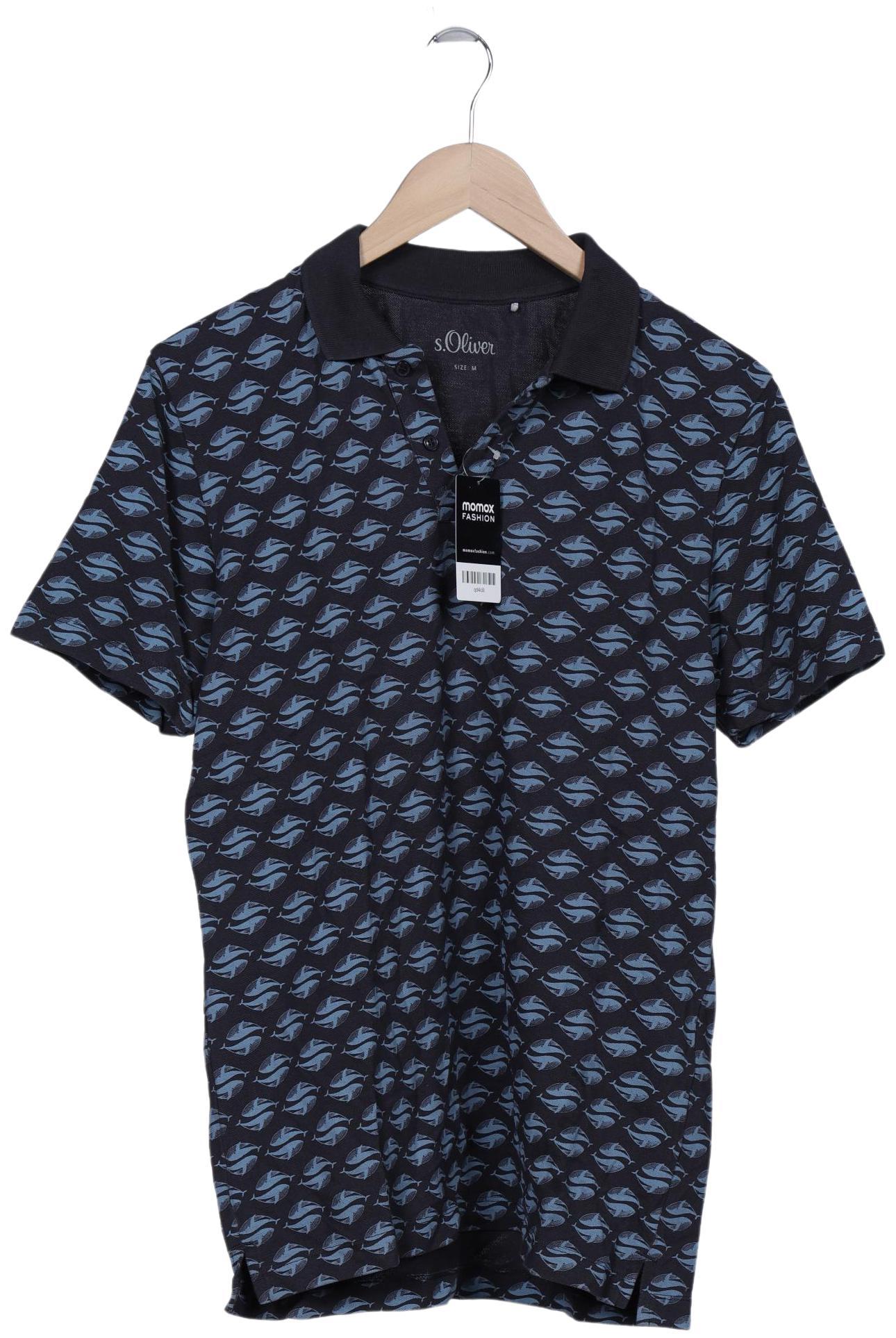 

s.Oliver Herren Poloshirt, marineblau, Gr. 48