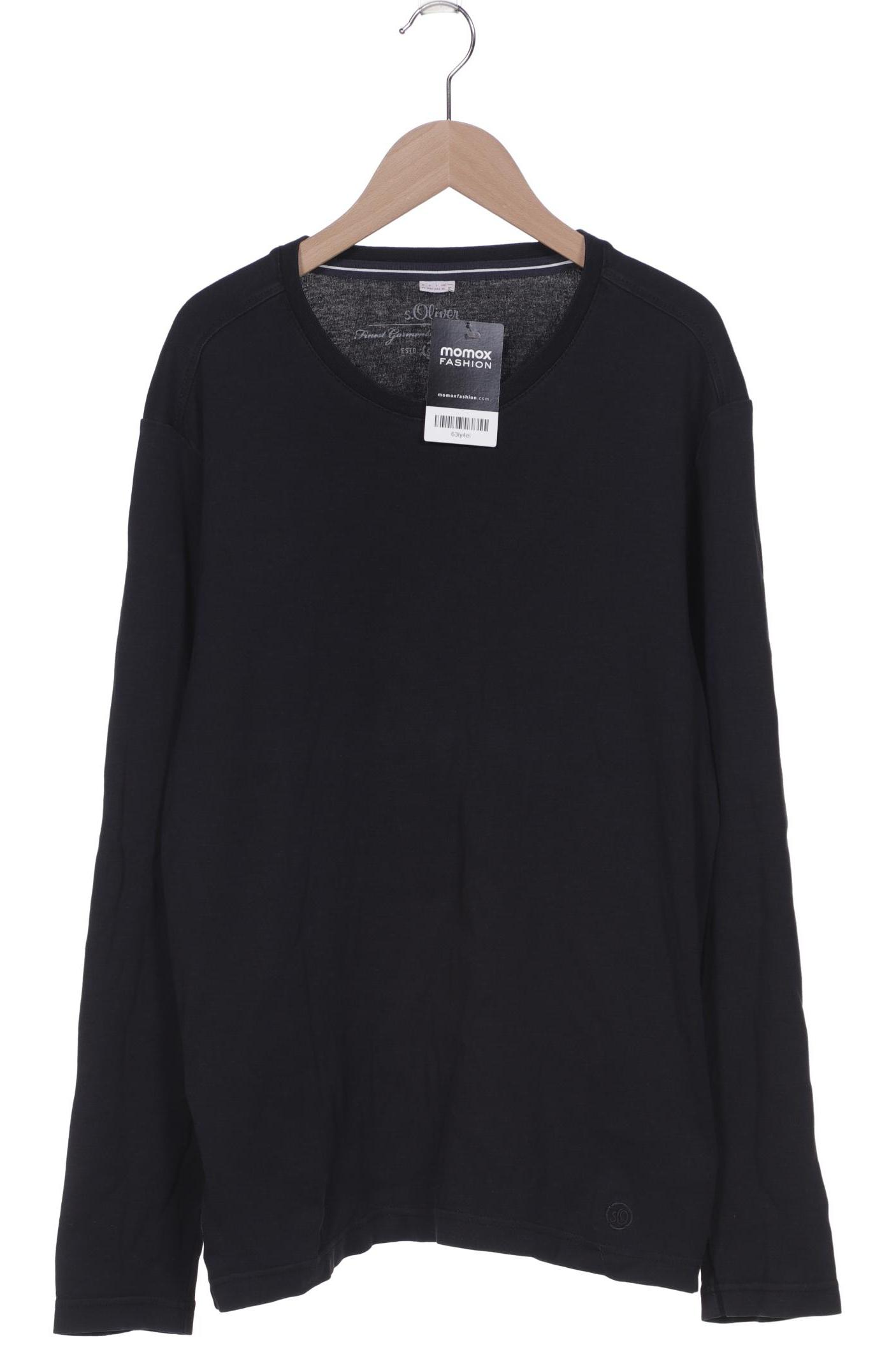 

s.Oliver Herren Langarmshirt, schwarz