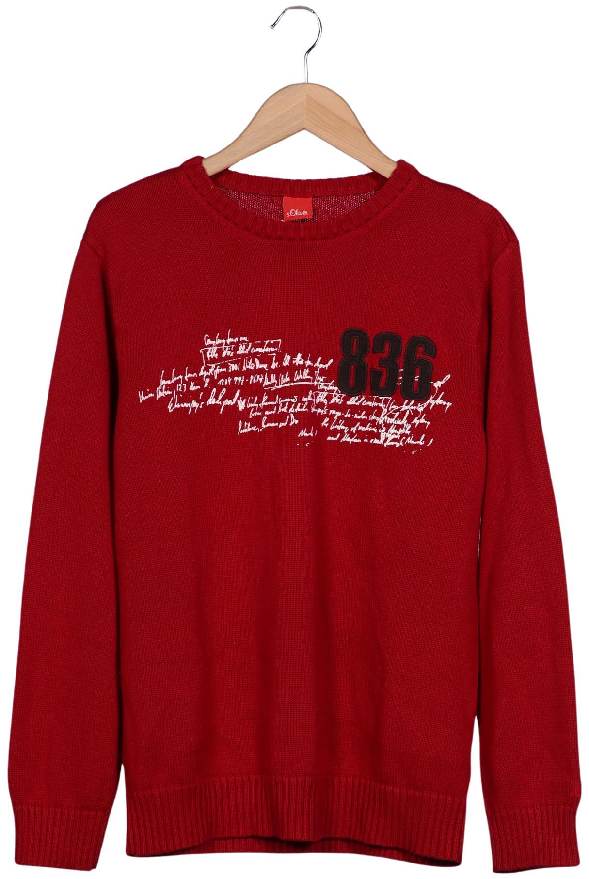 

s.Oliver Herren Pullover, rot, Gr. 48