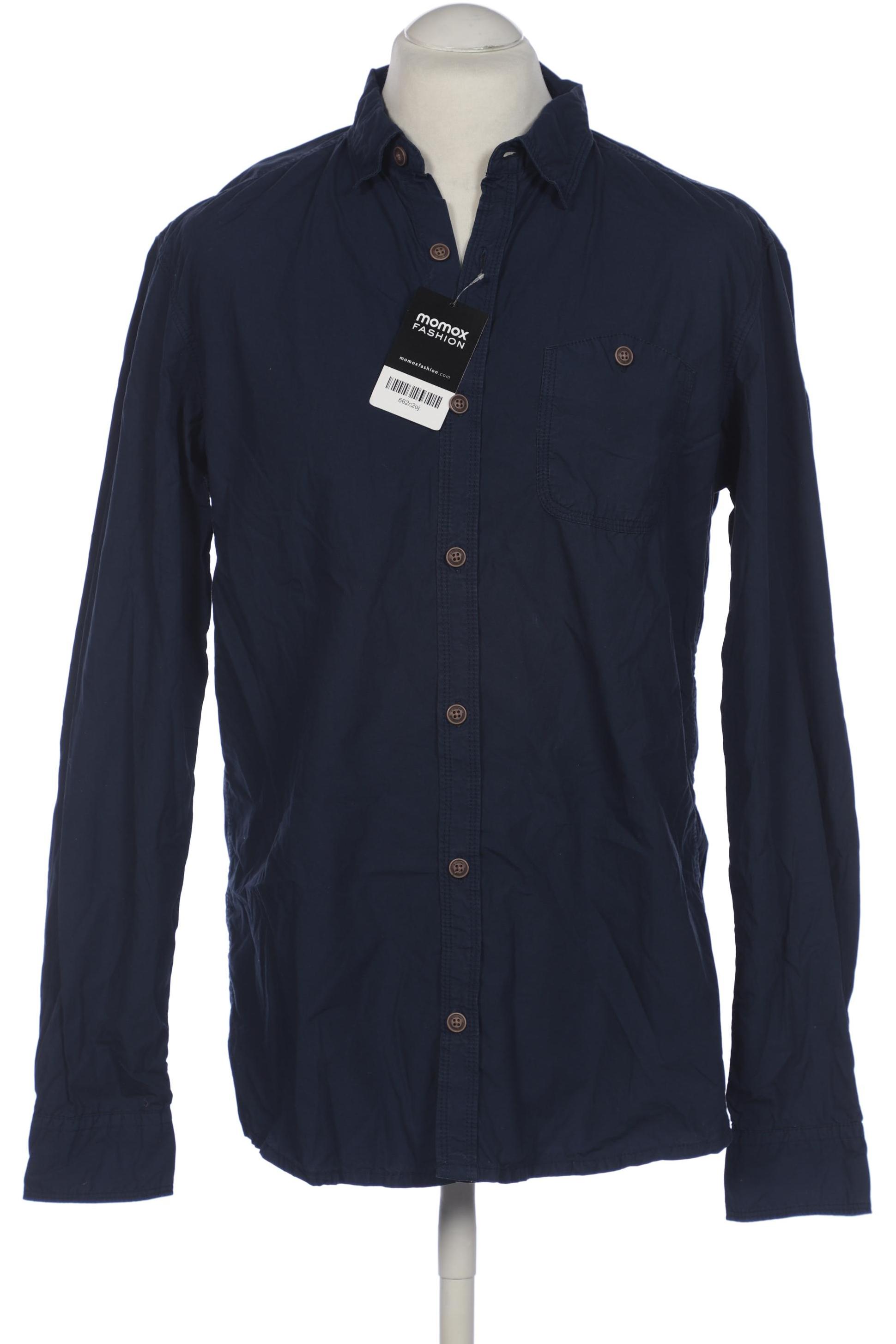 

s.Oliver Herren Hemd, marineblau, Gr. 52