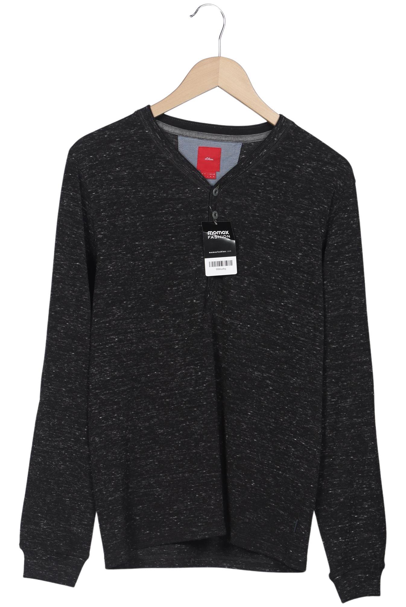Thumbnail - s.Oliver Herren Sweatshirt, schwarz, Gr. 48