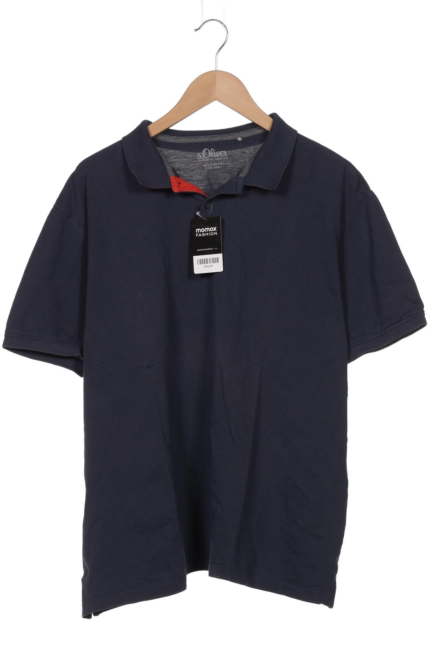 

s.Oliver Herren Poloshirt, marineblau, Gr. 58