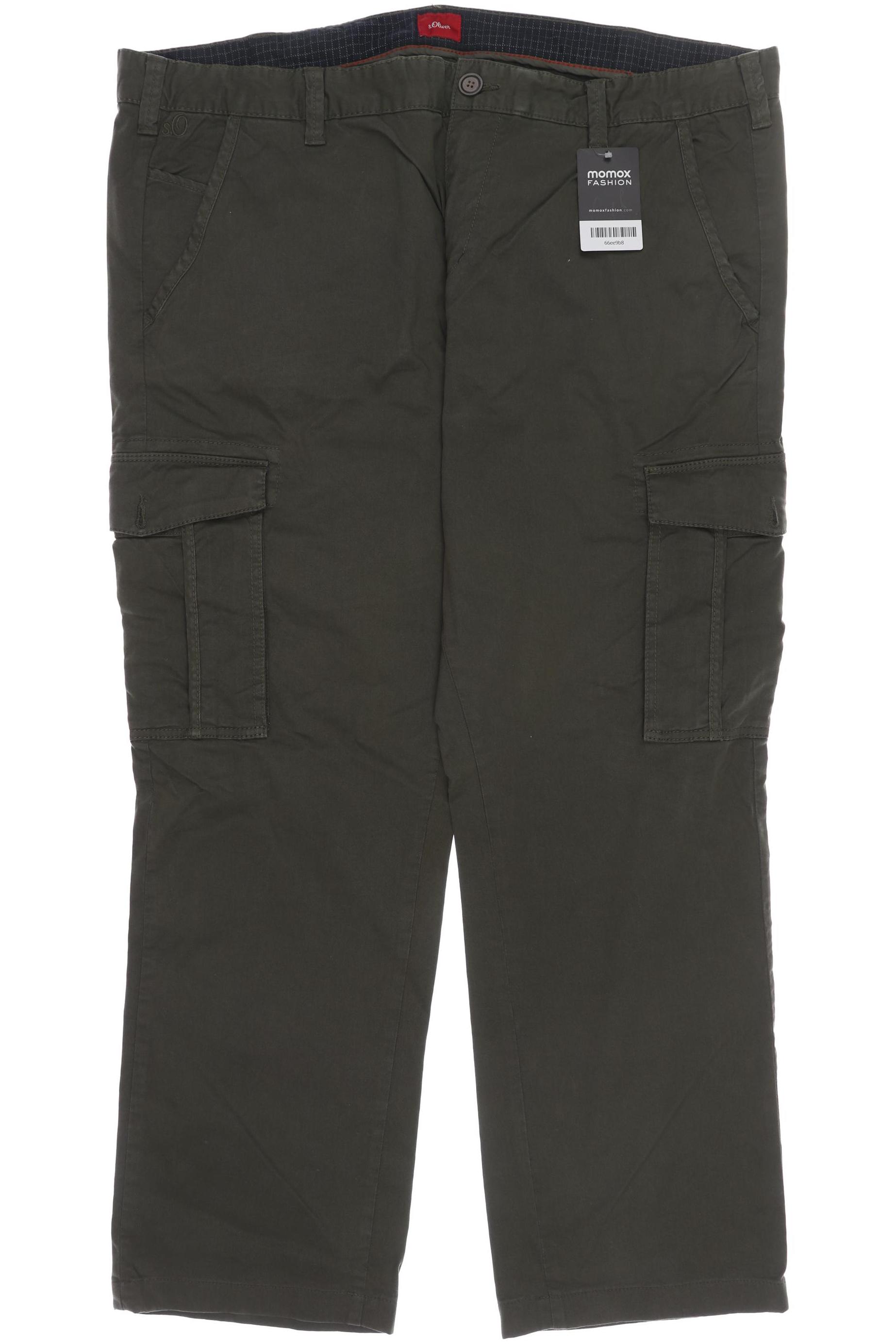 

s.Oliver Herren Stoffhose, grün, Gr. 0