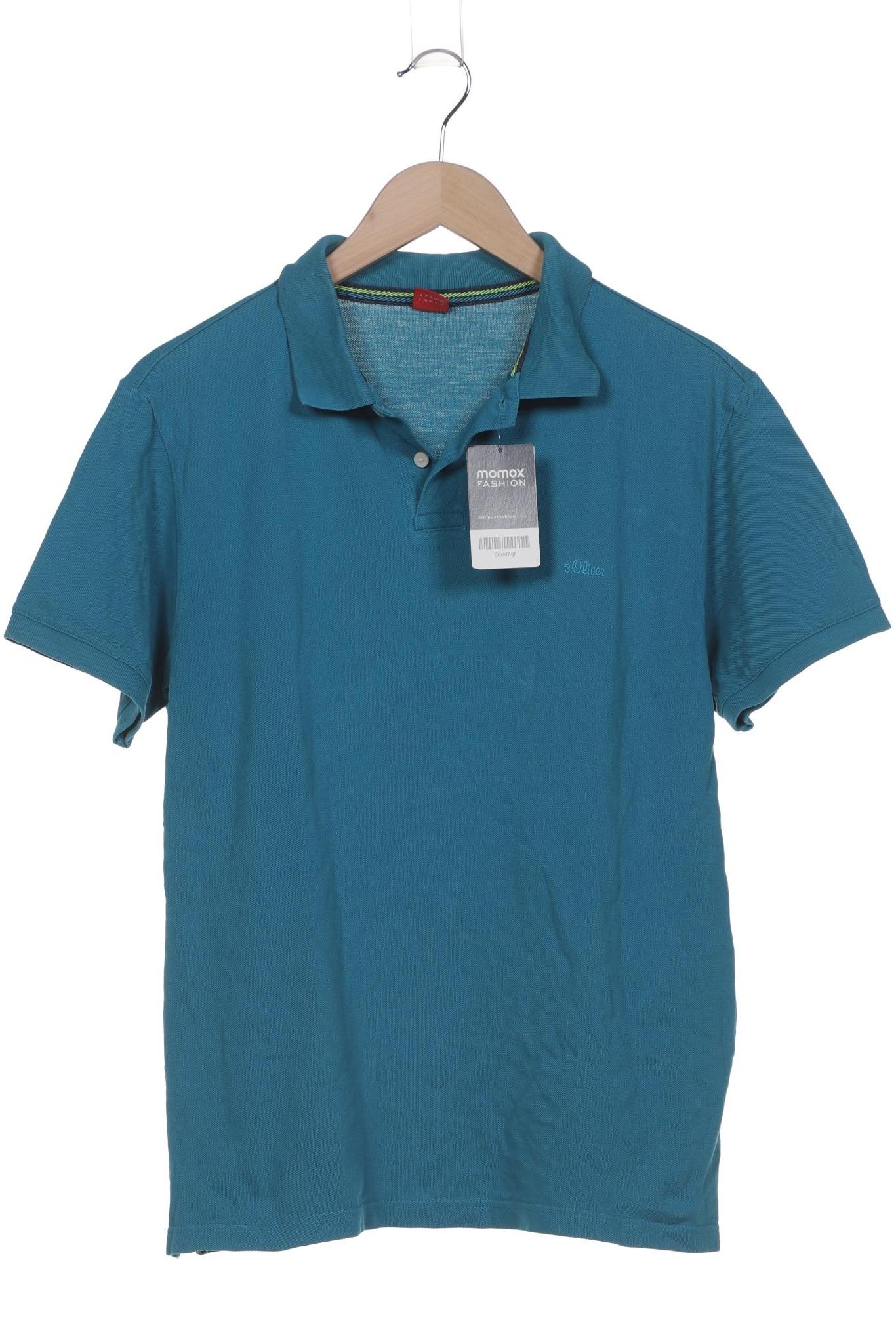 

s.Oliver Herren Poloshirt, blau, Gr. 52