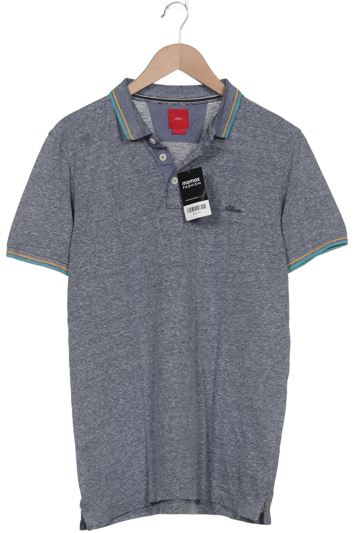 

s.Oliver Herren Poloshirt, grau, Gr. 52