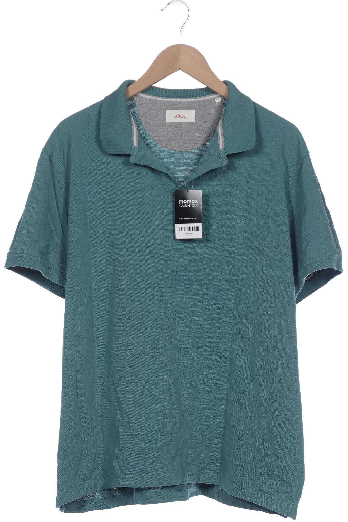 

s.Oliver Herren Poloshirt, türkis, Gr. 56
