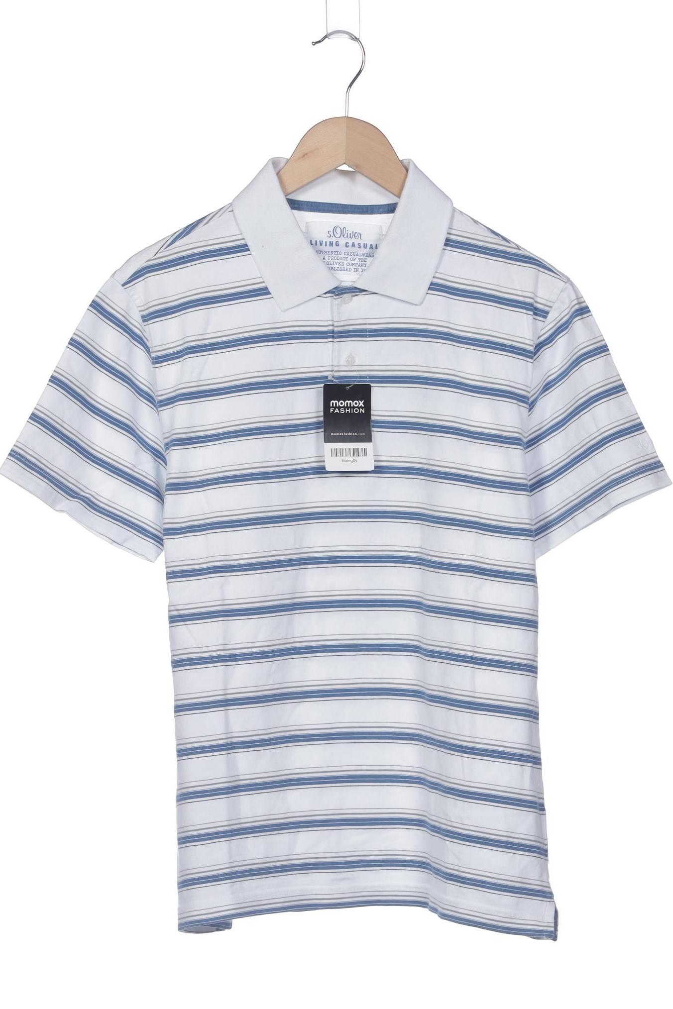 

s.Oliver Herren Poloshirt, blau, Gr. 52