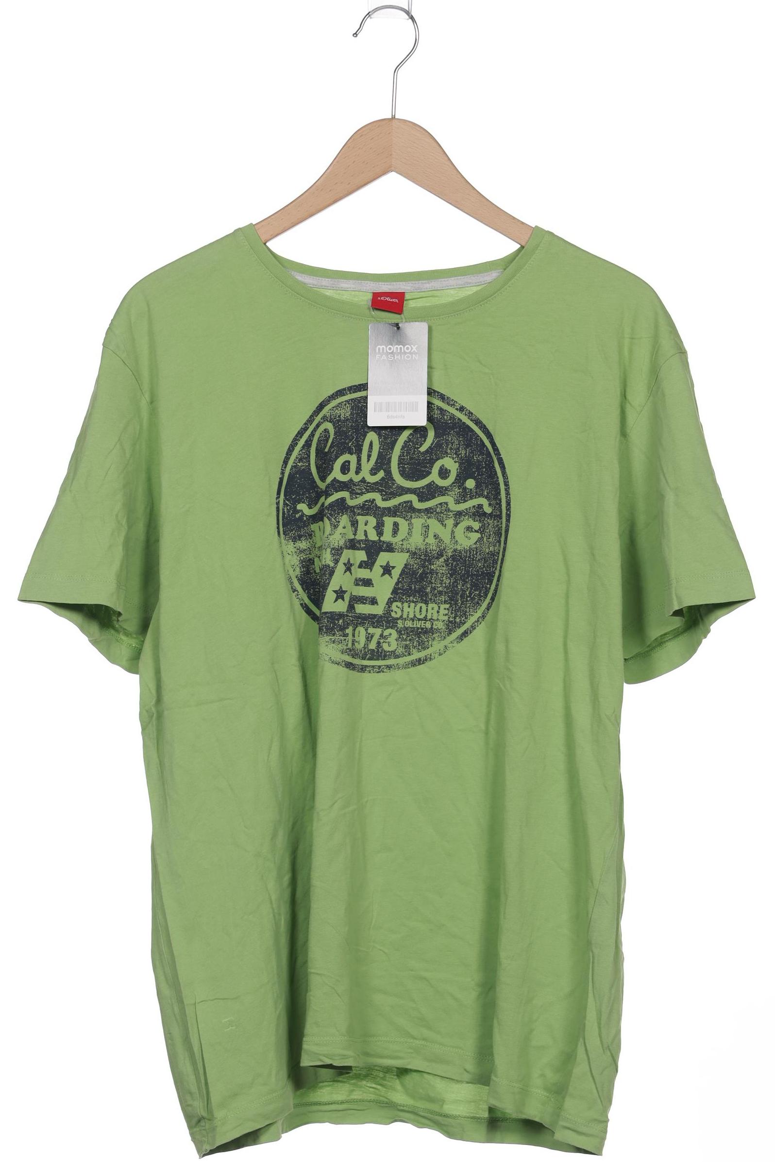 

s.Oliver Herren T-Shirt, grün, Gr. 56