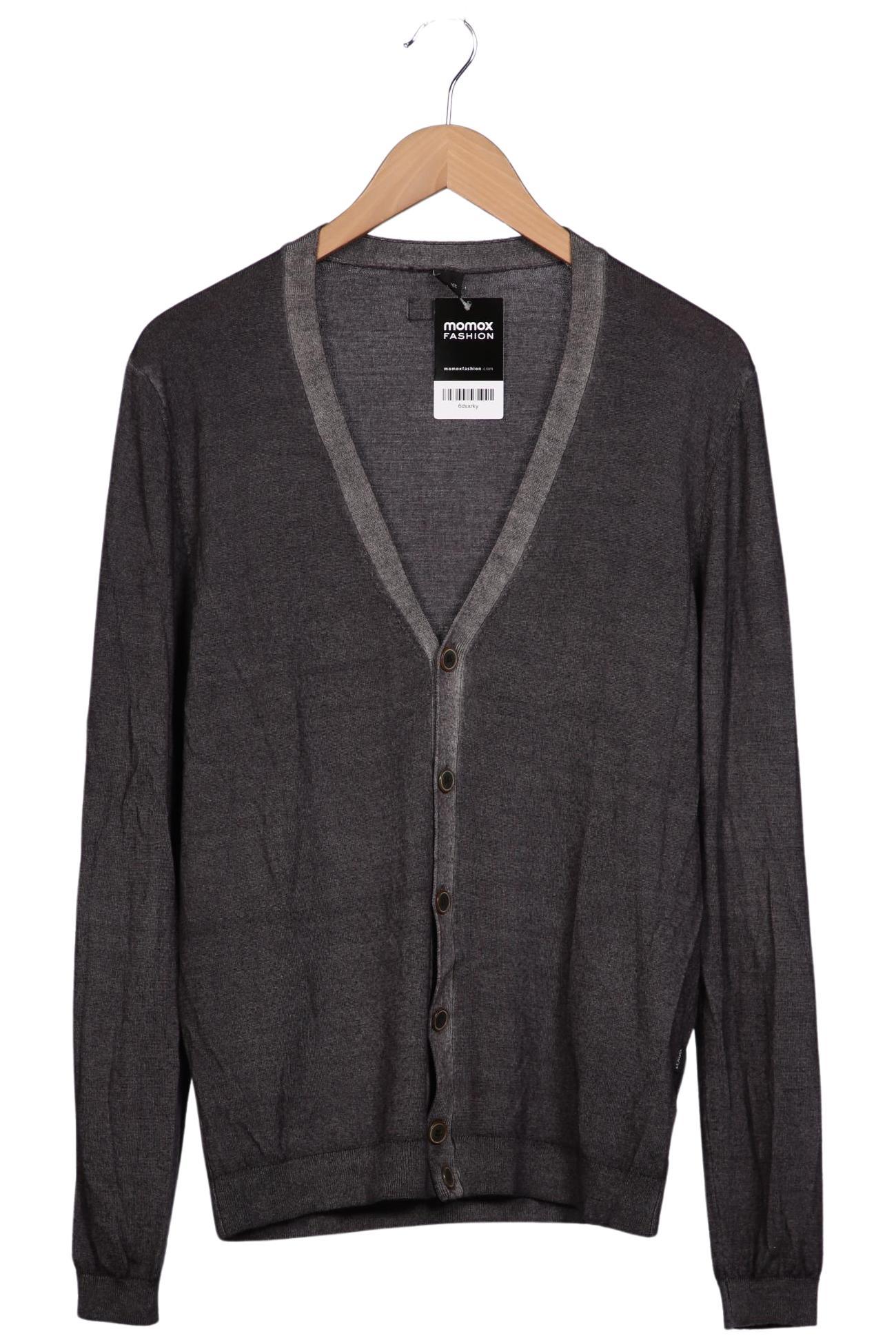 

s.Oliver Herren Strickjacke, grau, Gr. 48