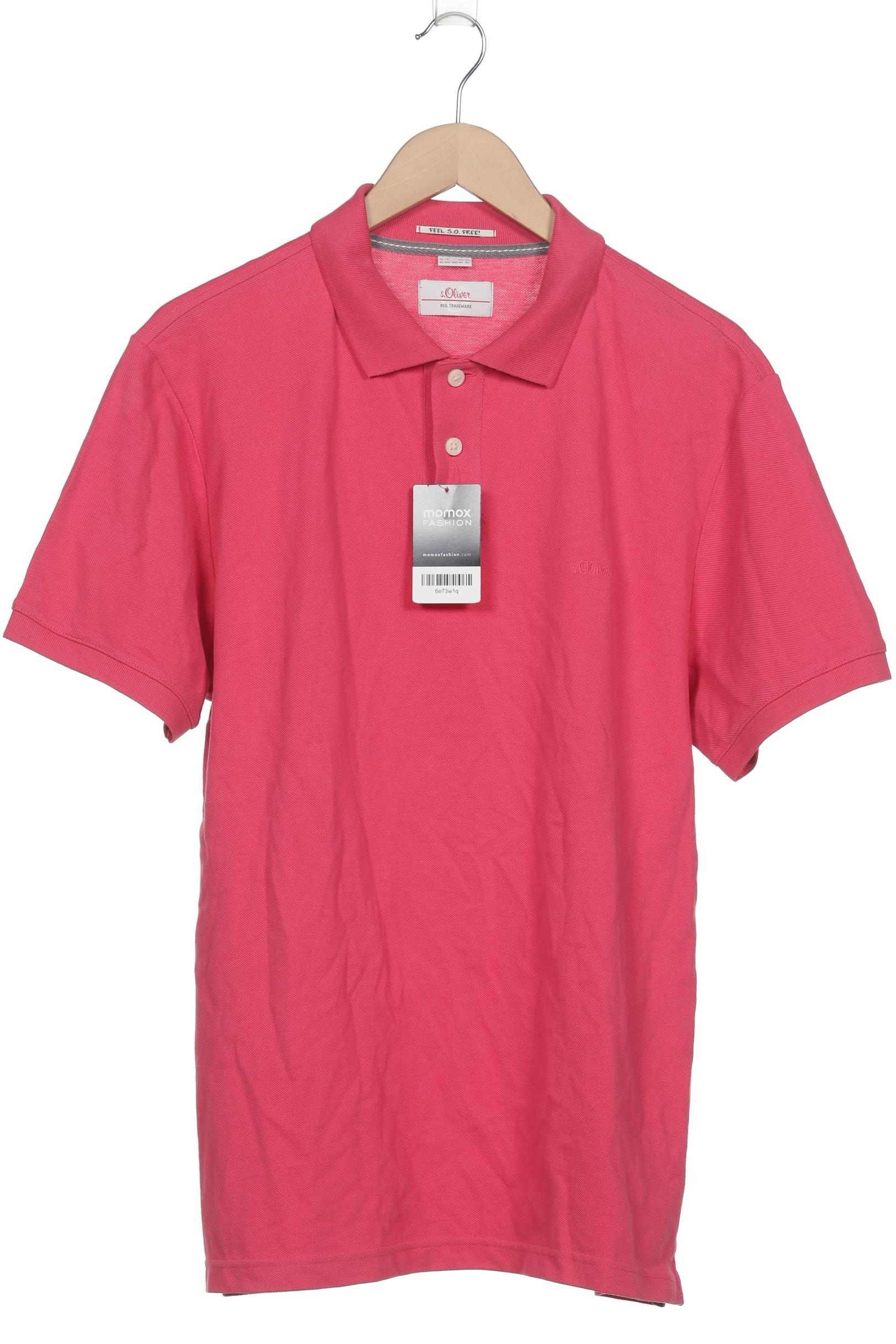 

s.Oliver Herren Poloshirt, pink, Gr. 54