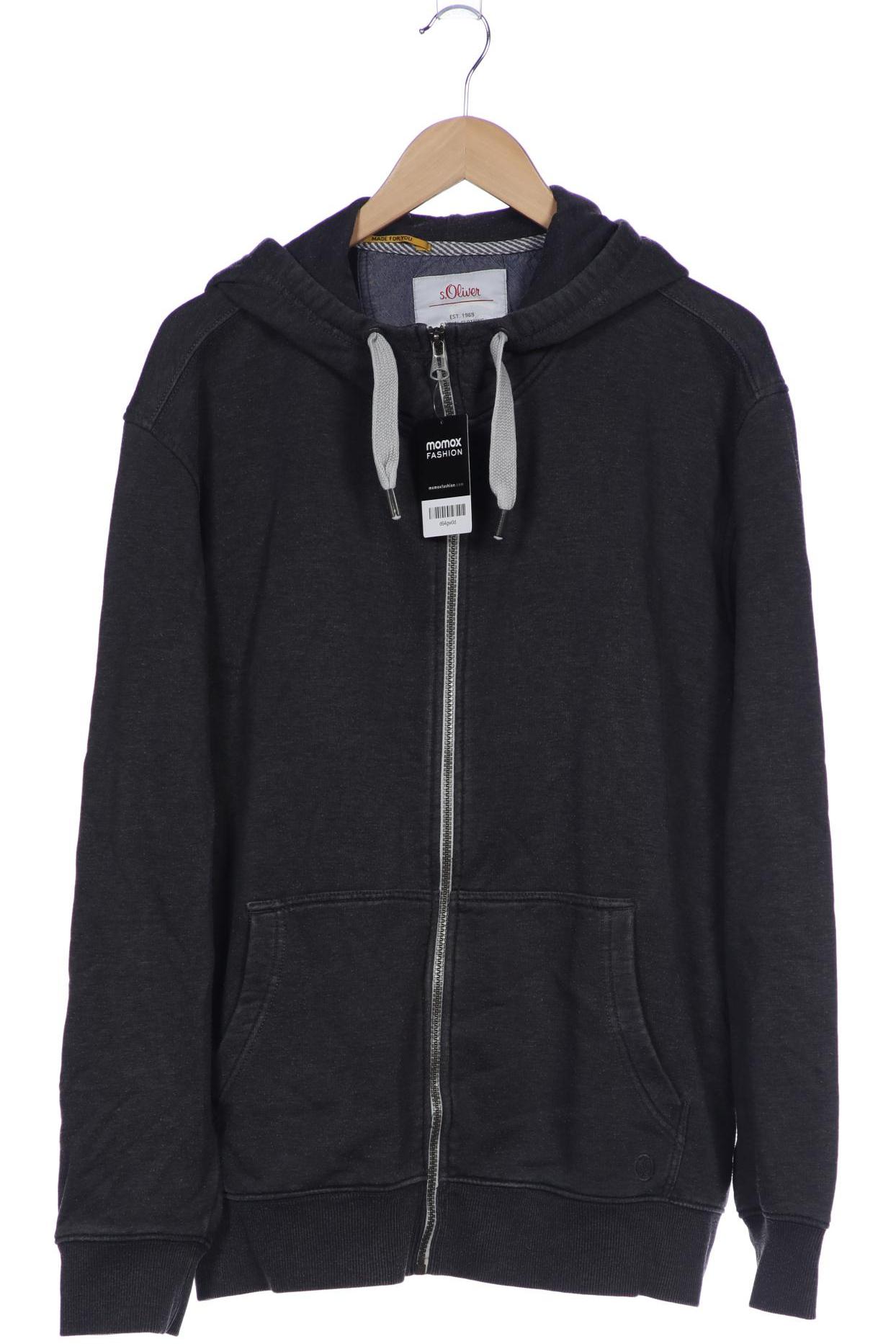 

s.Oliver Herren Kapuzenpullover, grau, Gr. 56