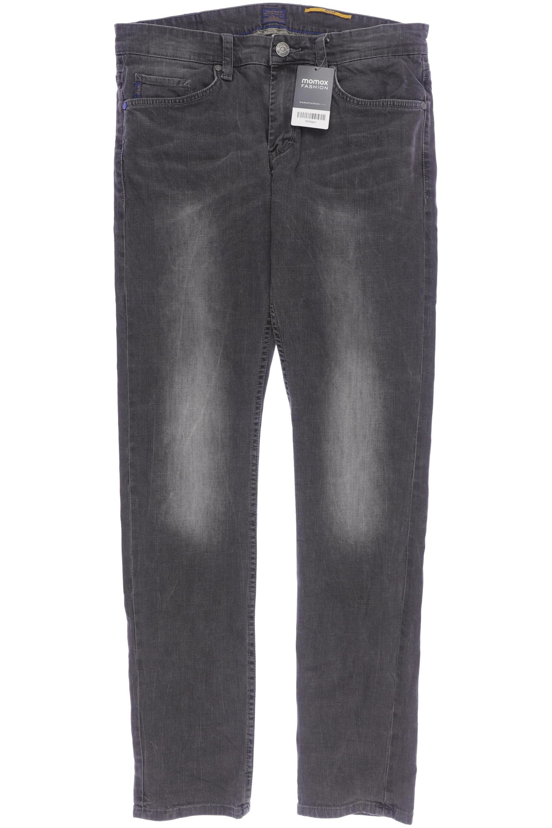 

s.Oliver Herren Jeans, grau, Gr. 34