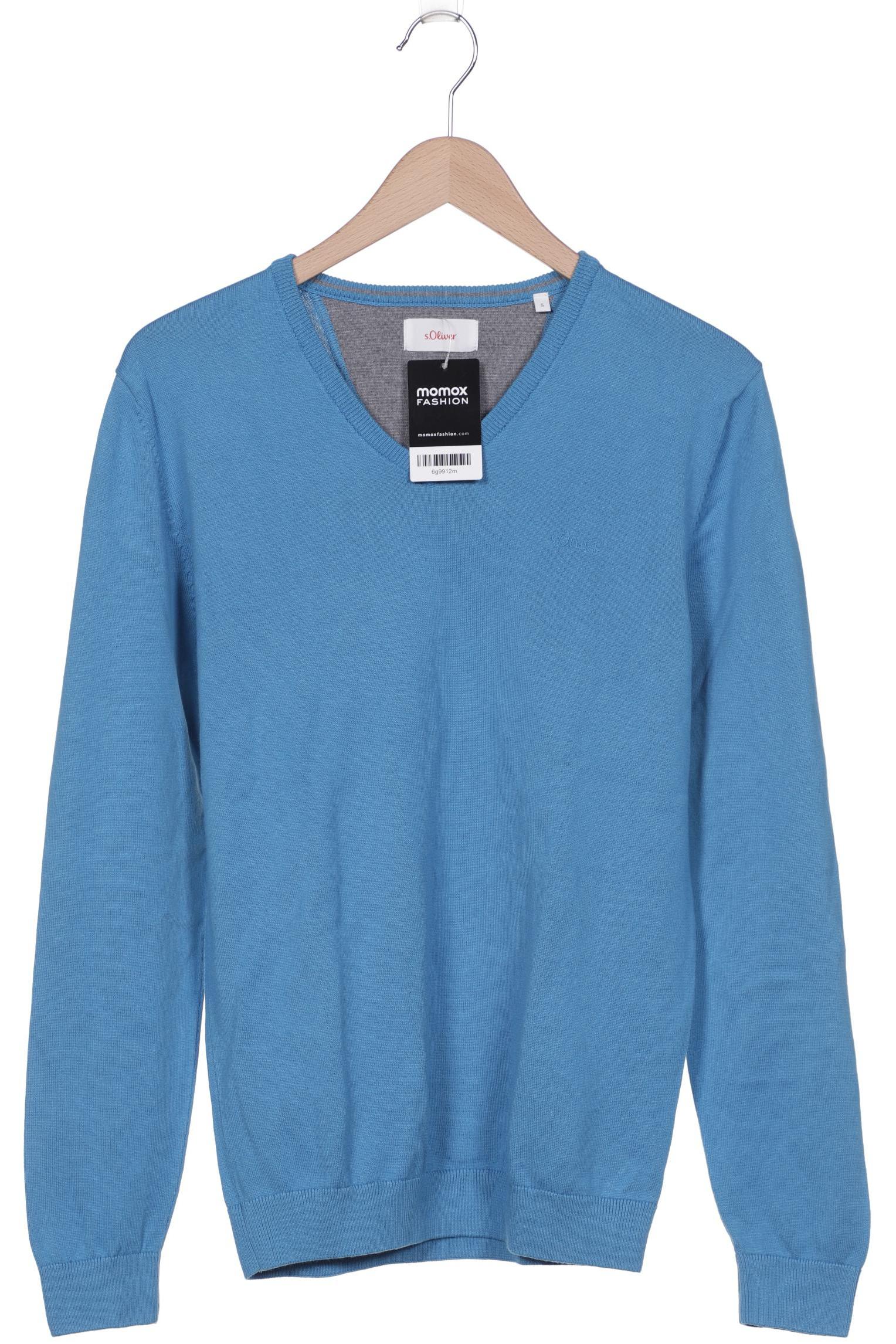 

s.Oliver Herren Pullover, blau, Gr. 46
