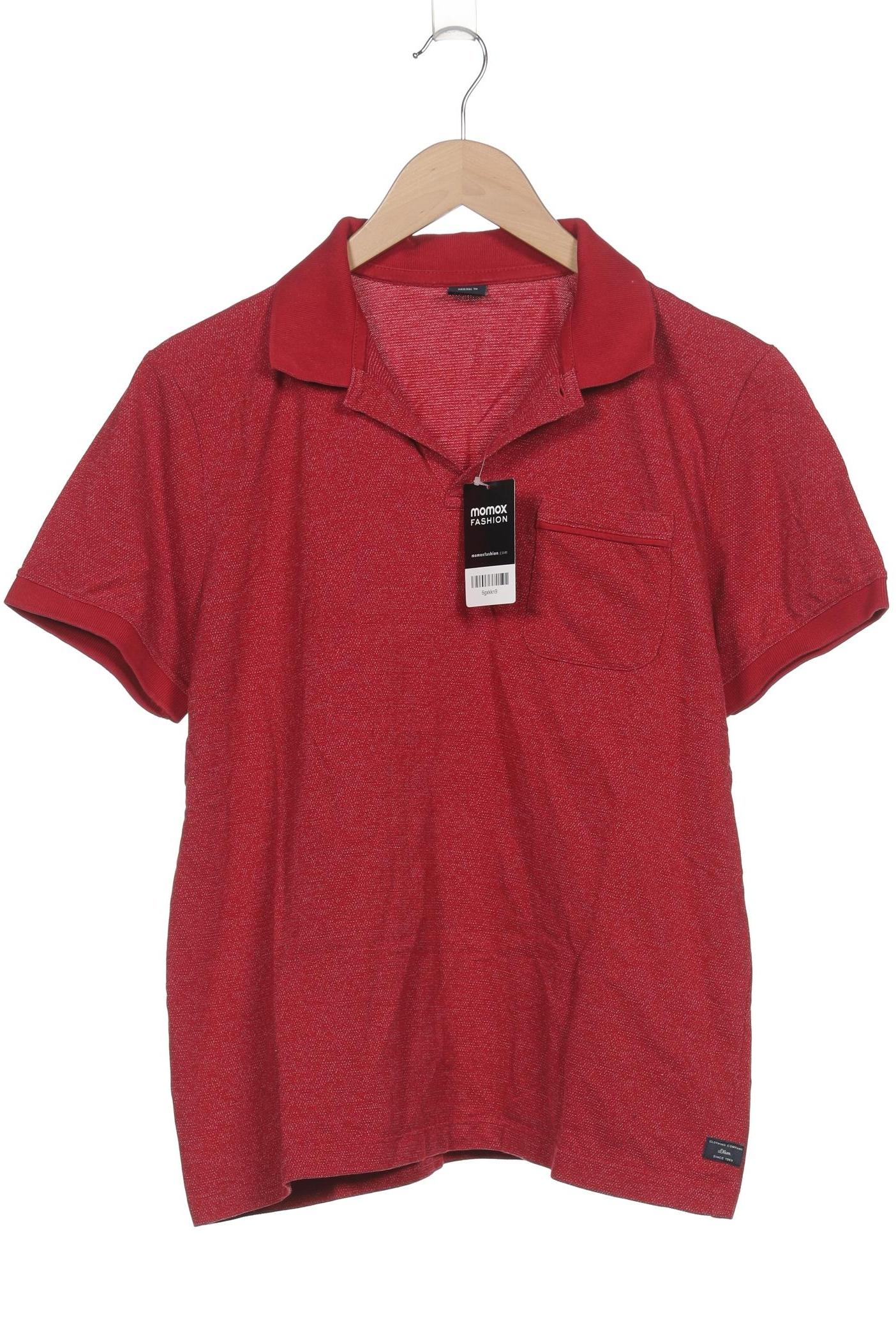

s.Oliver Herren Poloshirt, rot, Gr. 52