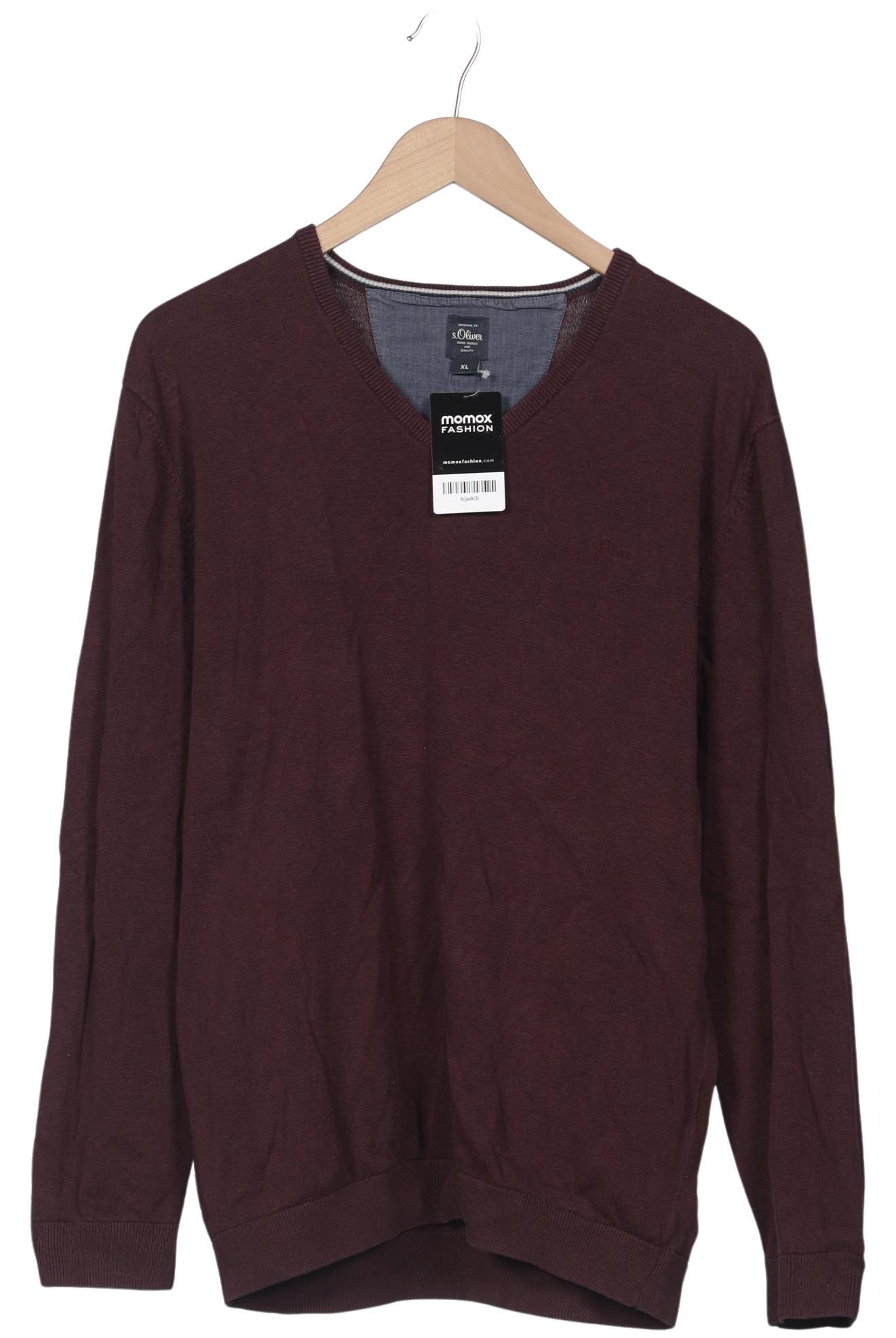 

s.Oliver Herren Pullover, bordeaux, Gr. 54