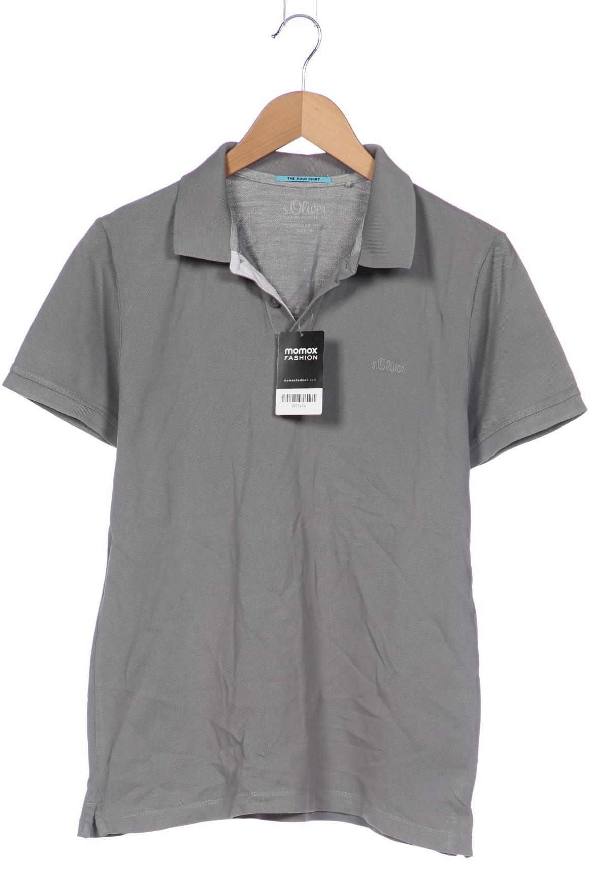 

s.Oliver Herren Poloshirt, grau, Gr. 48