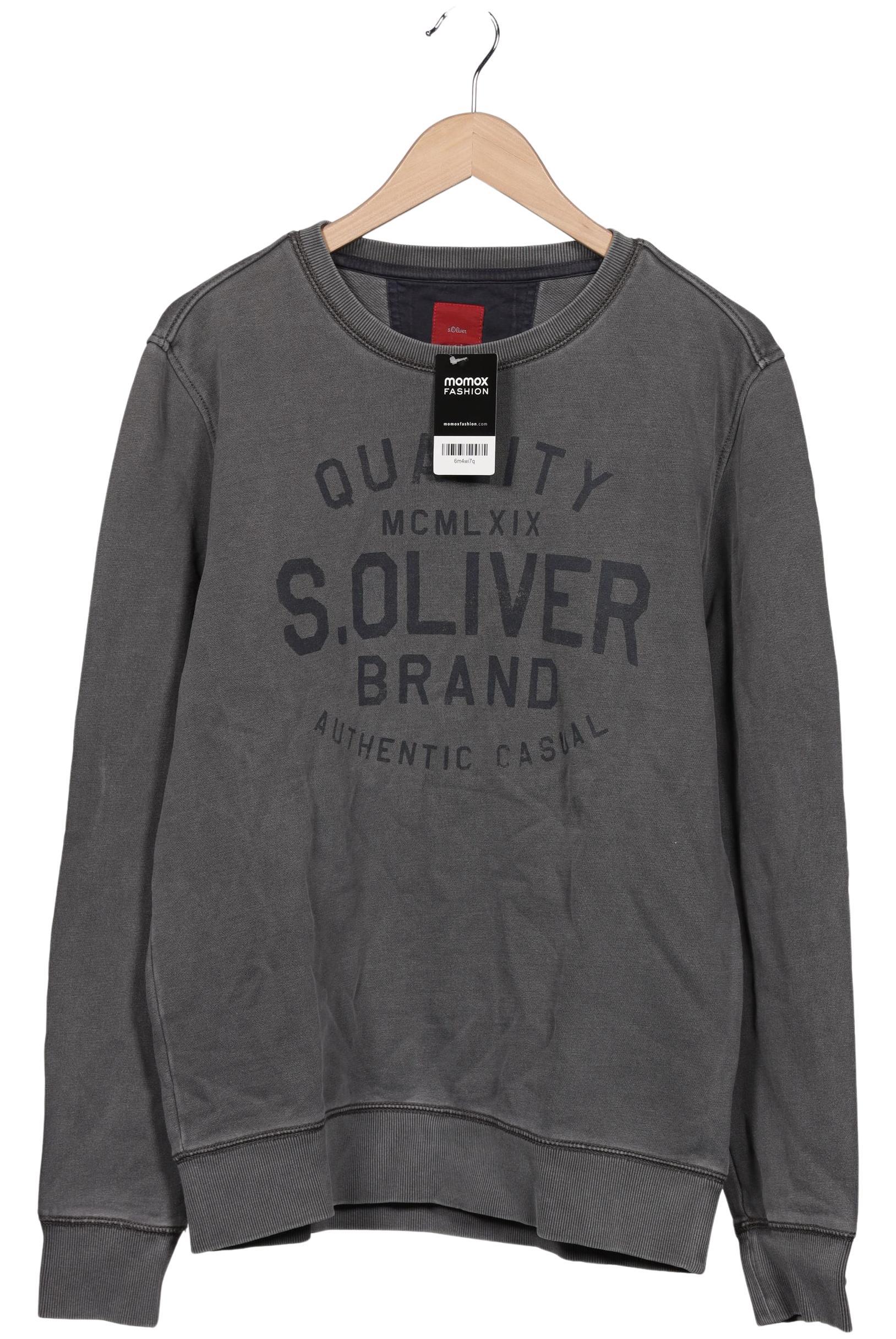 

s.Oliver Herren Sweatshirt, grau, Gr. 48