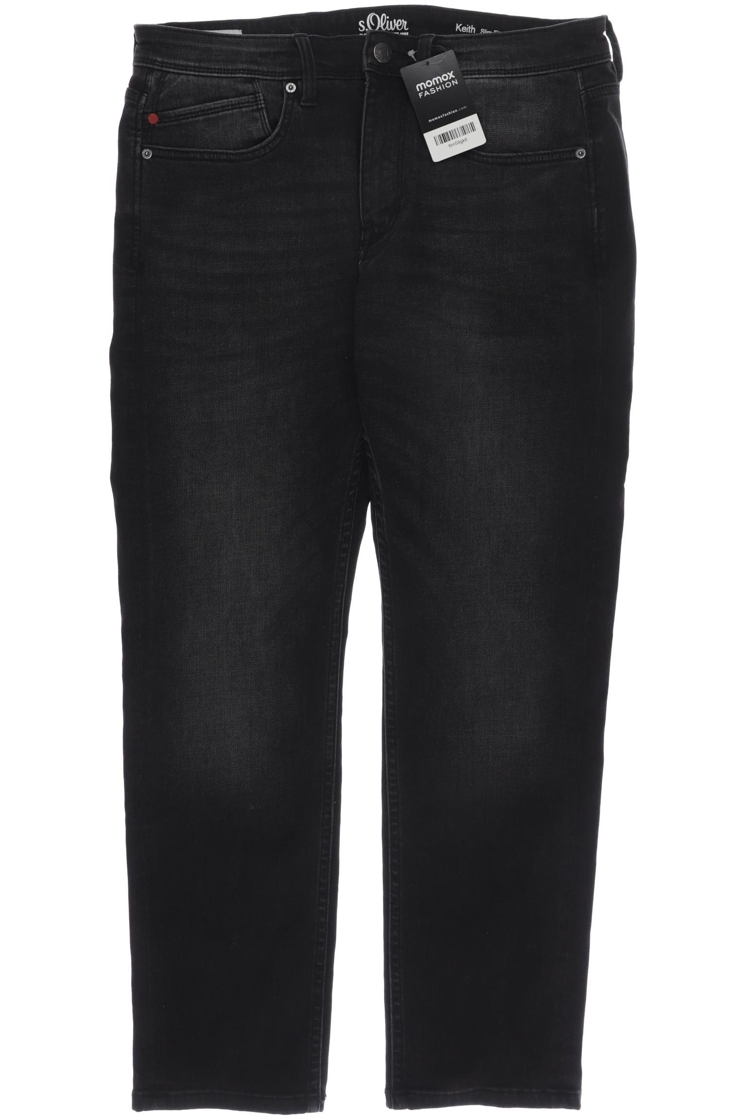 

s.Oliver Herren Jeans, schwarz, Gr. 32