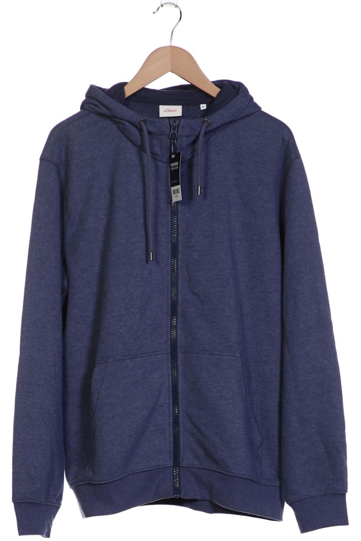 

s.Oliver Herren Kapuzenpullover, blau, Gr. 54