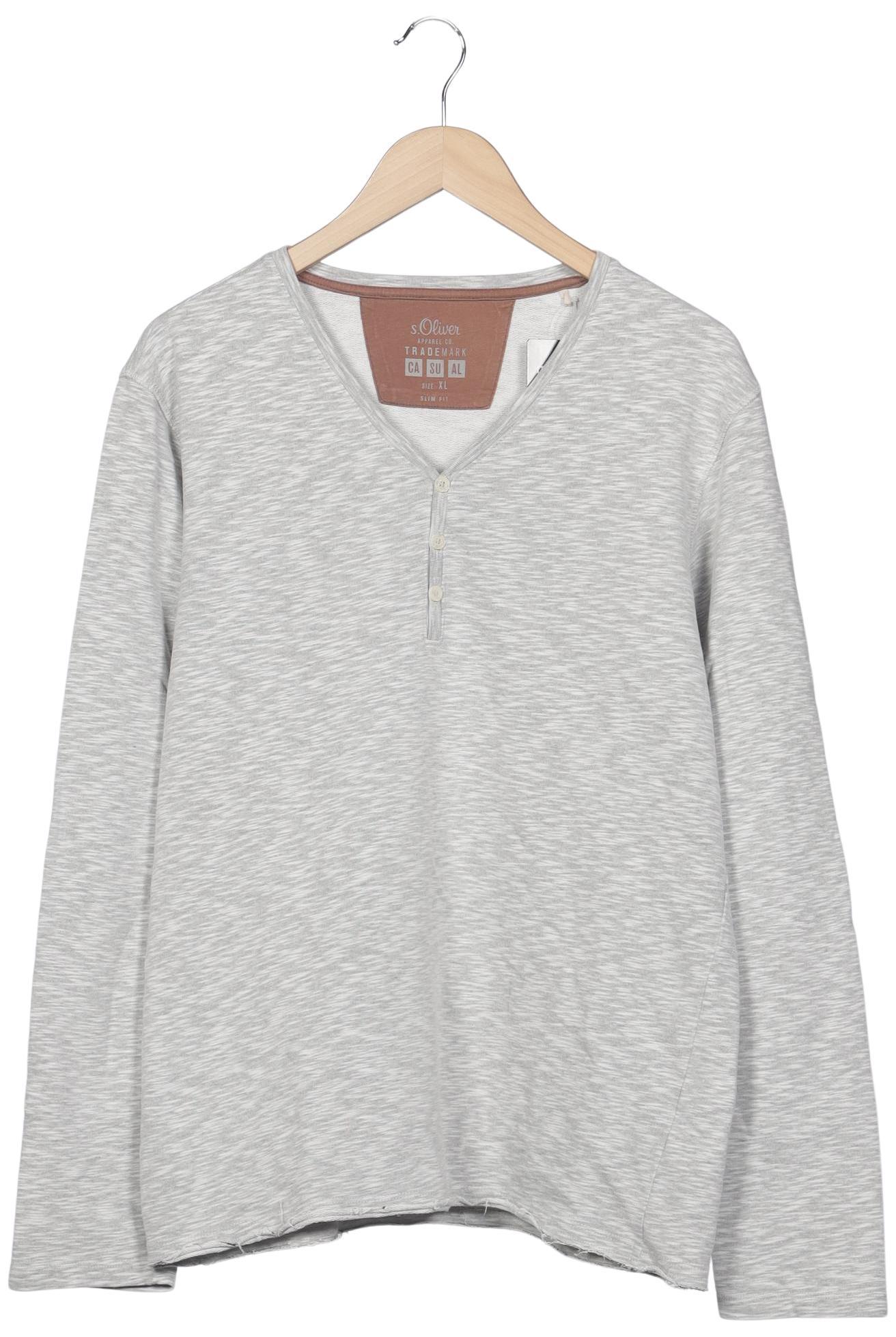 

s.Oliver Herren Sweatshirt, grau, Gr. 54