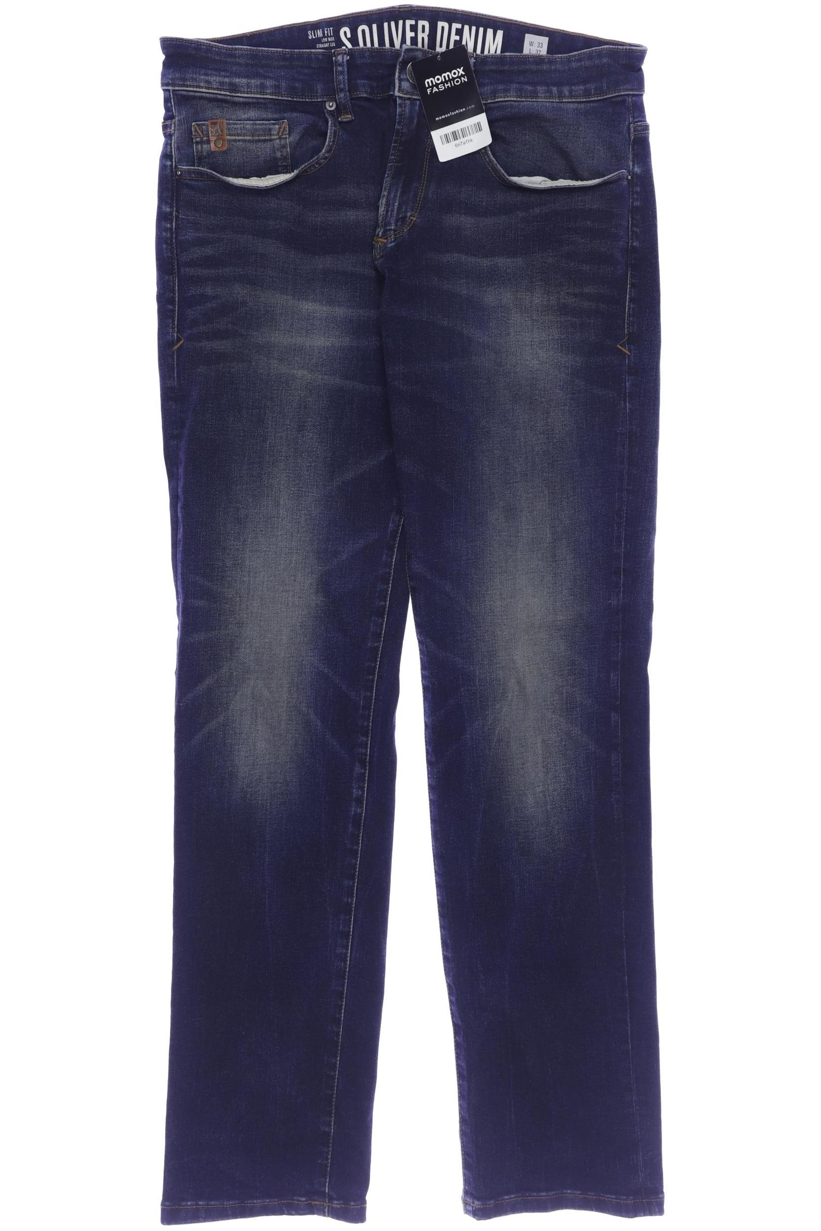 

s.Oliver Herren Jeans, marineblau, Gr. 33