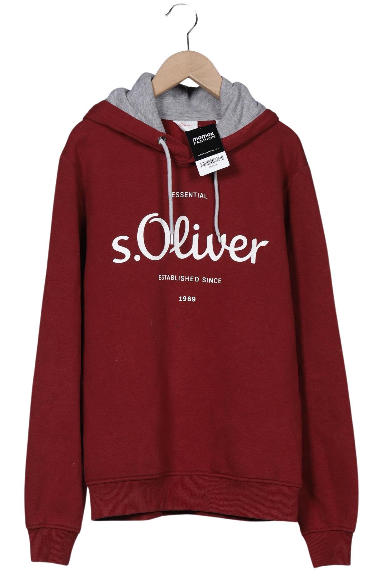 

s.Oliver Herren Kapuzenpullover, rot, Gr. 46