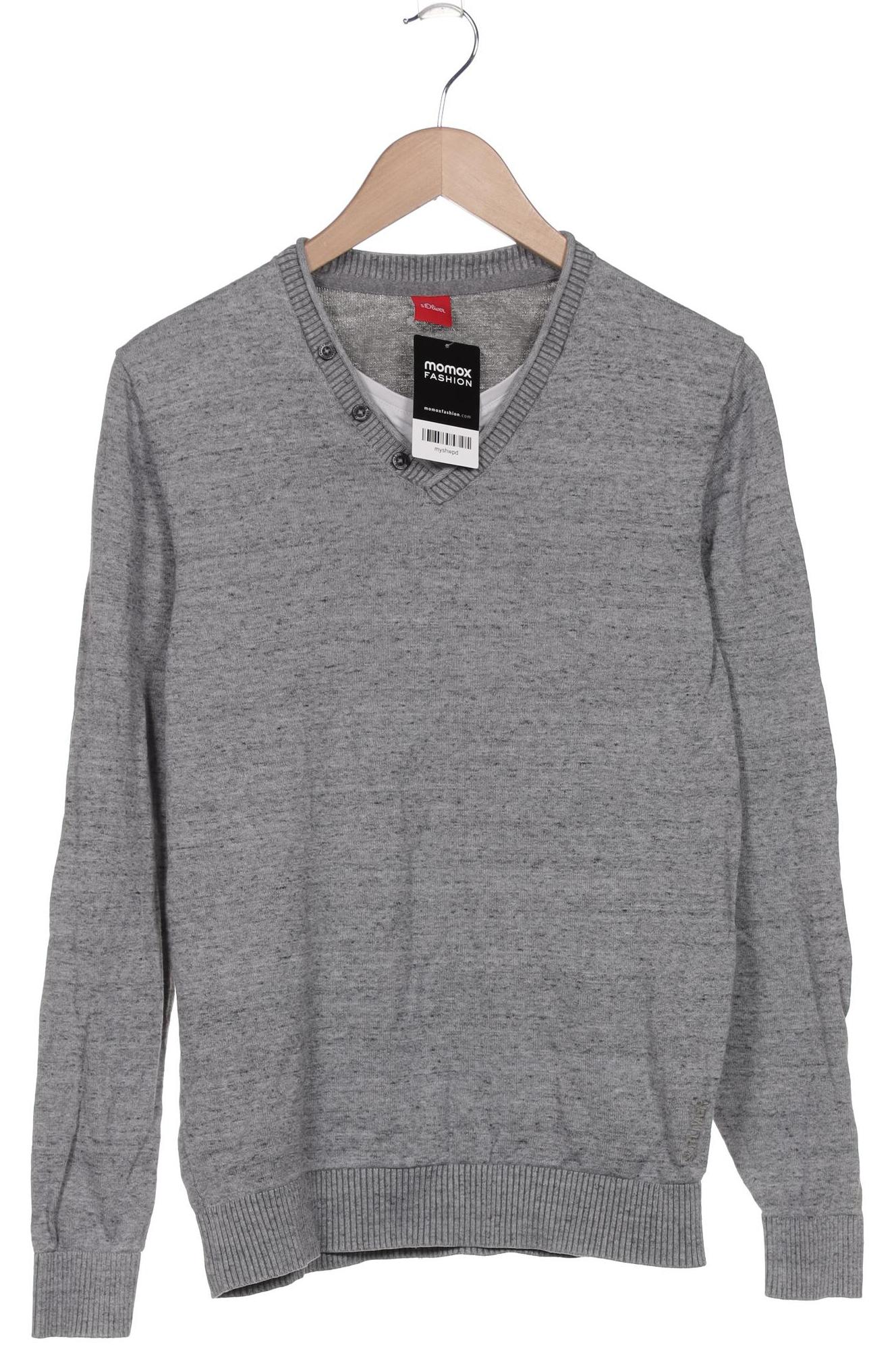 

s.Oliver Herren Pullover, grau, Gr. 48