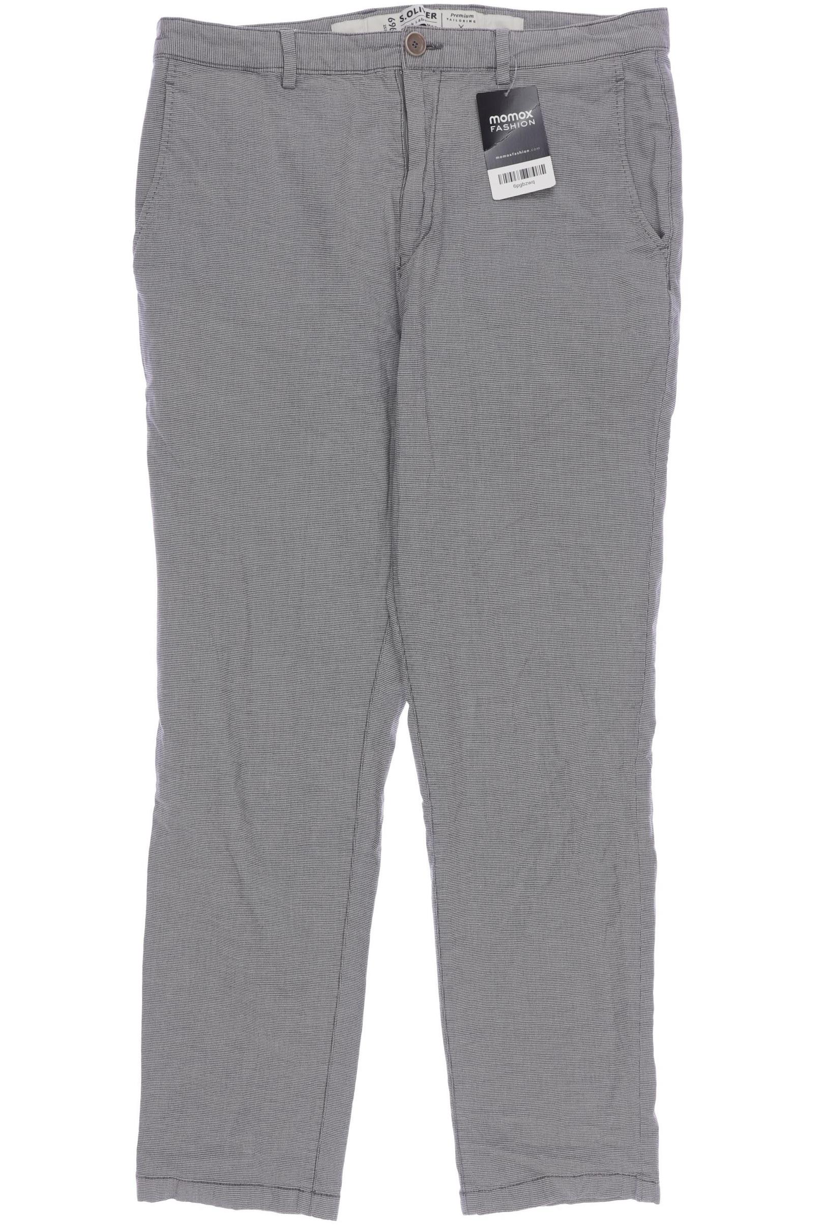 

s.Oliver Herren Stoffhose, grau, Gr. 46
